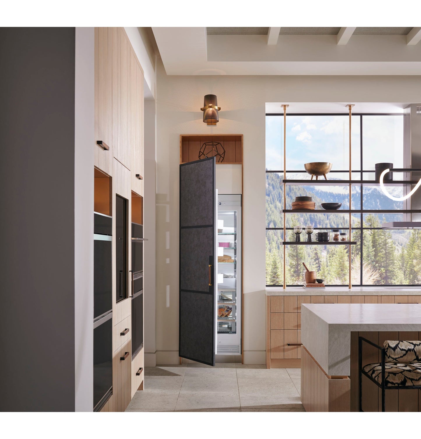Monogram 30" Integrated, Panel-Ready Column Freezer
