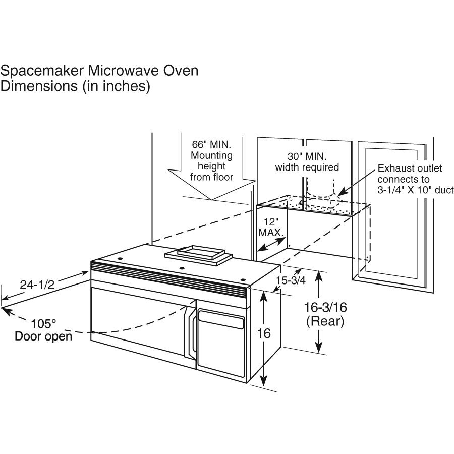 GE Profile™ 1.7 Cu. Ft. Convection Over-the-Range Microwave Oven