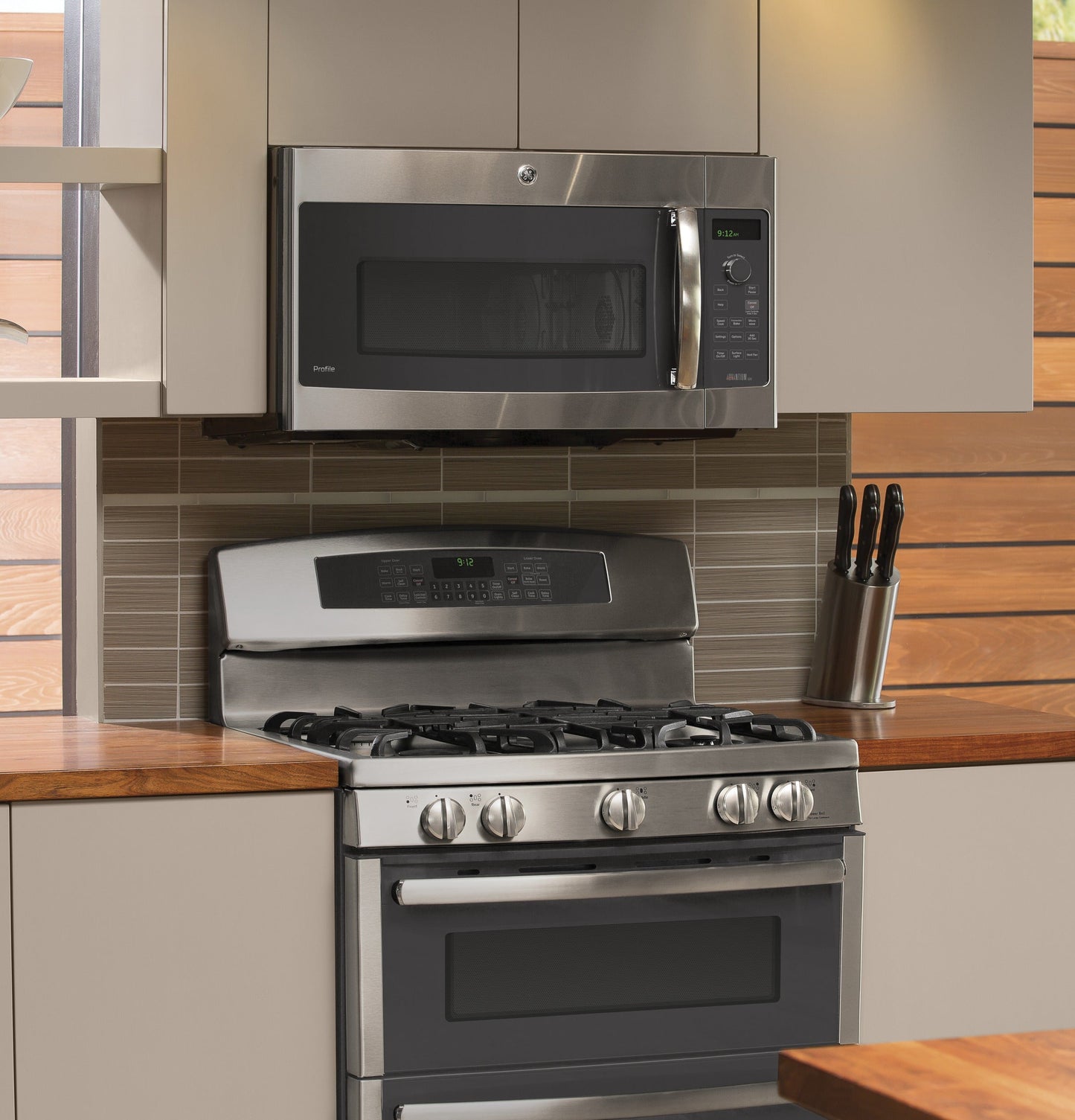 GE Profile™ Over-the-Range Oven with Advantium® Technology