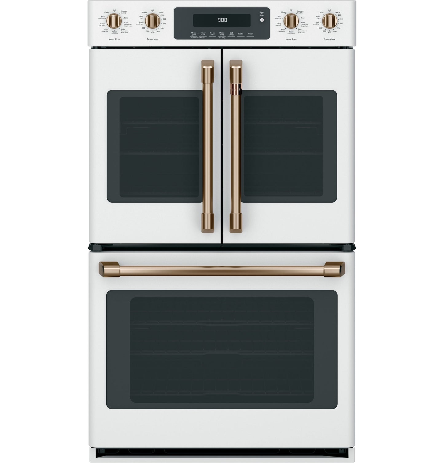 Café™ 2 French-Door Handles; 1 - 30" Handle; - Brushed Bronze