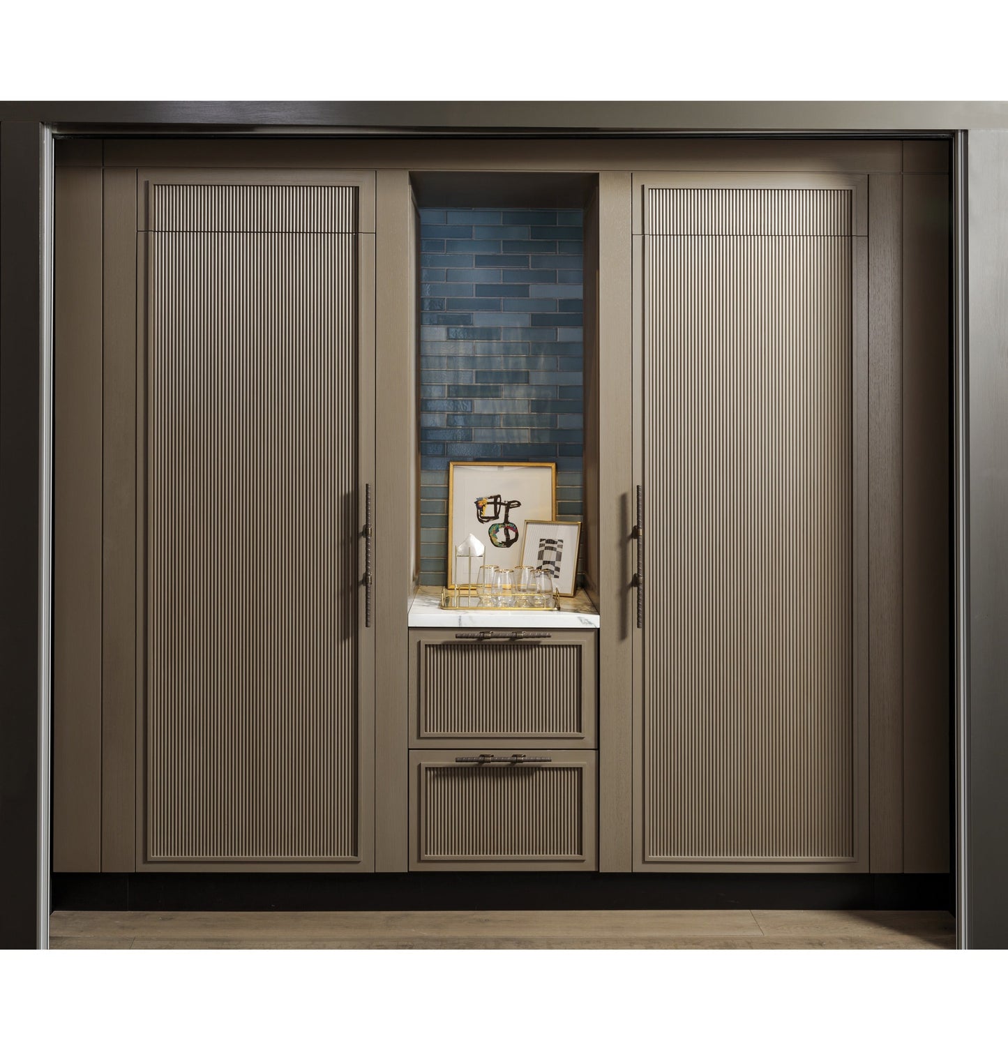 Monogram 30" Integrated, Panel-Ready Column Freezer