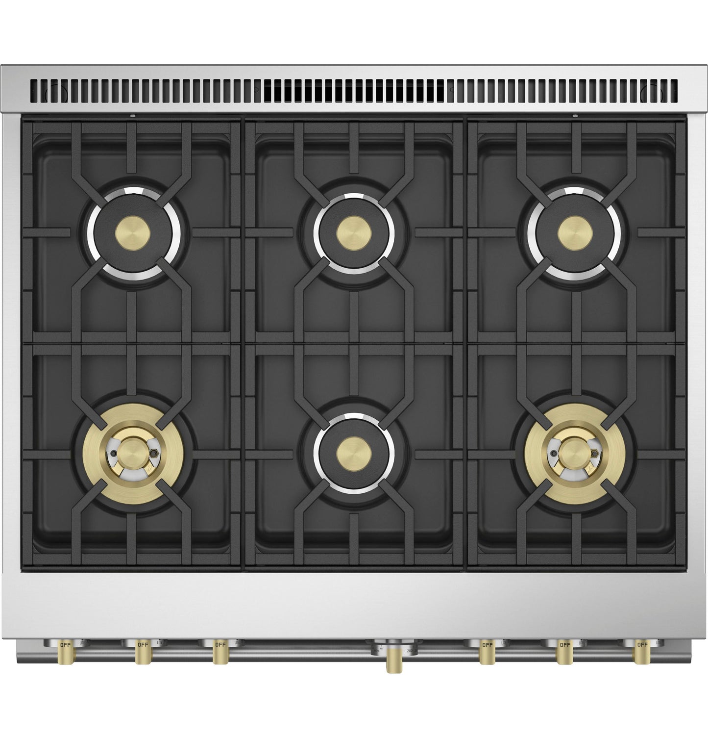 Monogram 36" Dual-Fuel Professional Range with 6 Burners (Natural Gas)
