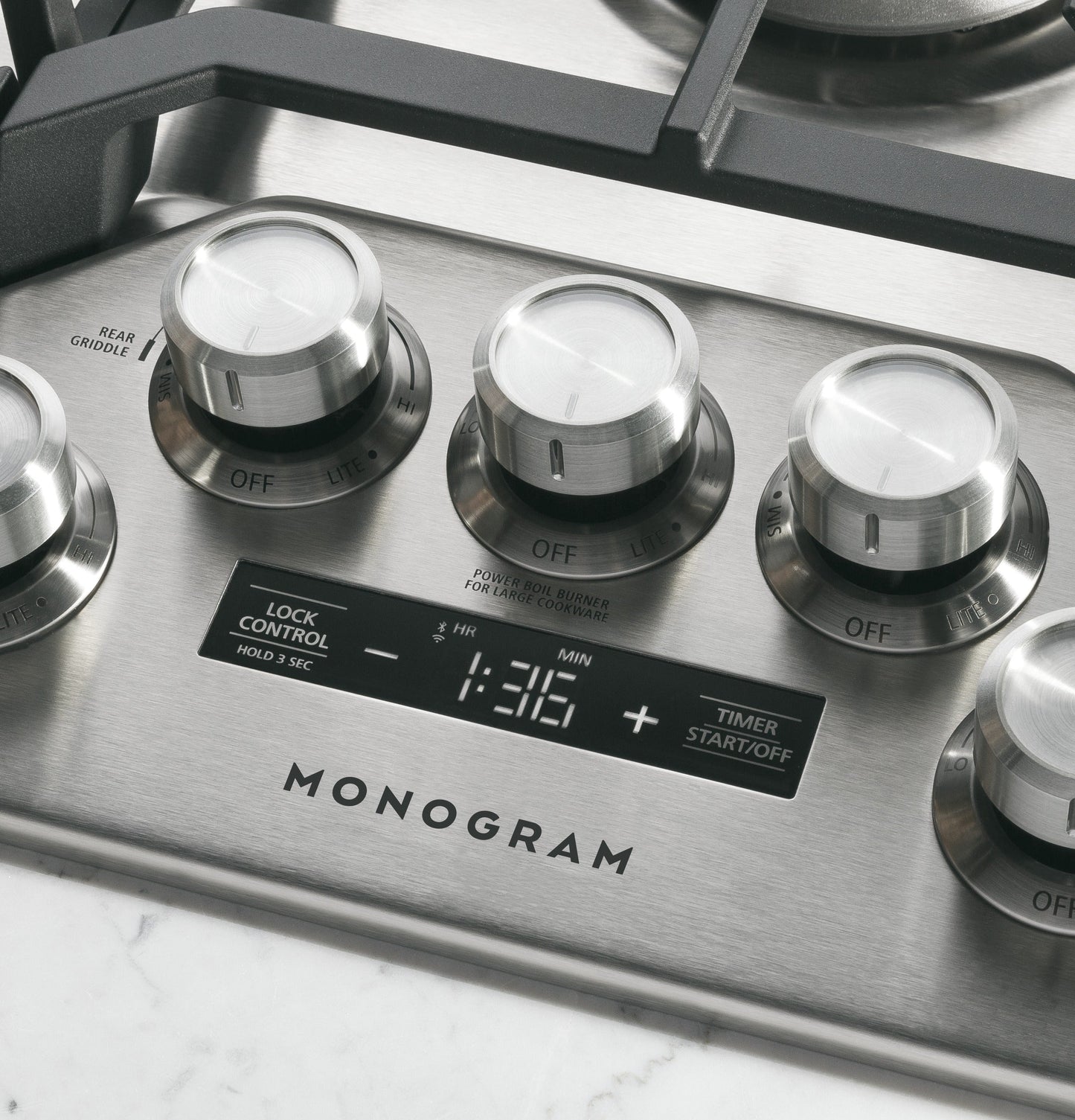 Monogram 36" Deep-Recessed Gas Cooktop (Natural Gas)