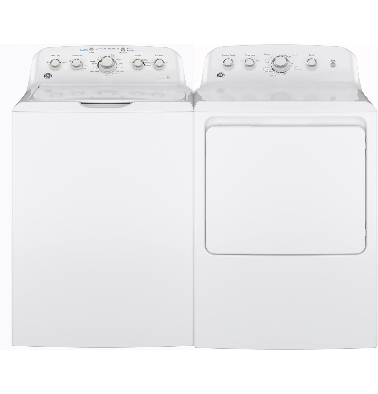 GE® 7.2 cu. ft. Capacity aluminized alloy drum Electric Dryer