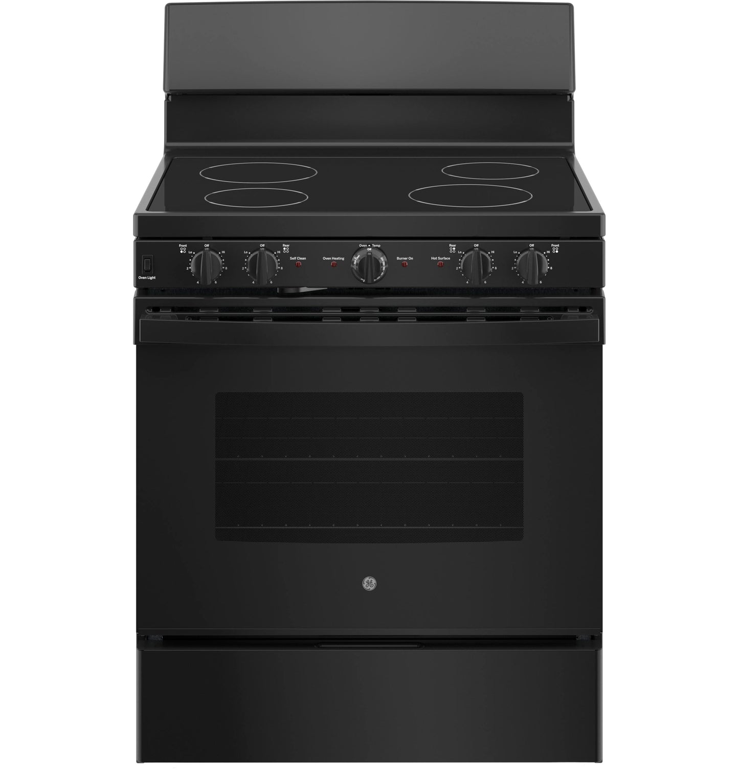 GE® ENERGY STAR® 30” Free-Standing Electric Radiant Smooth Cooktop Range