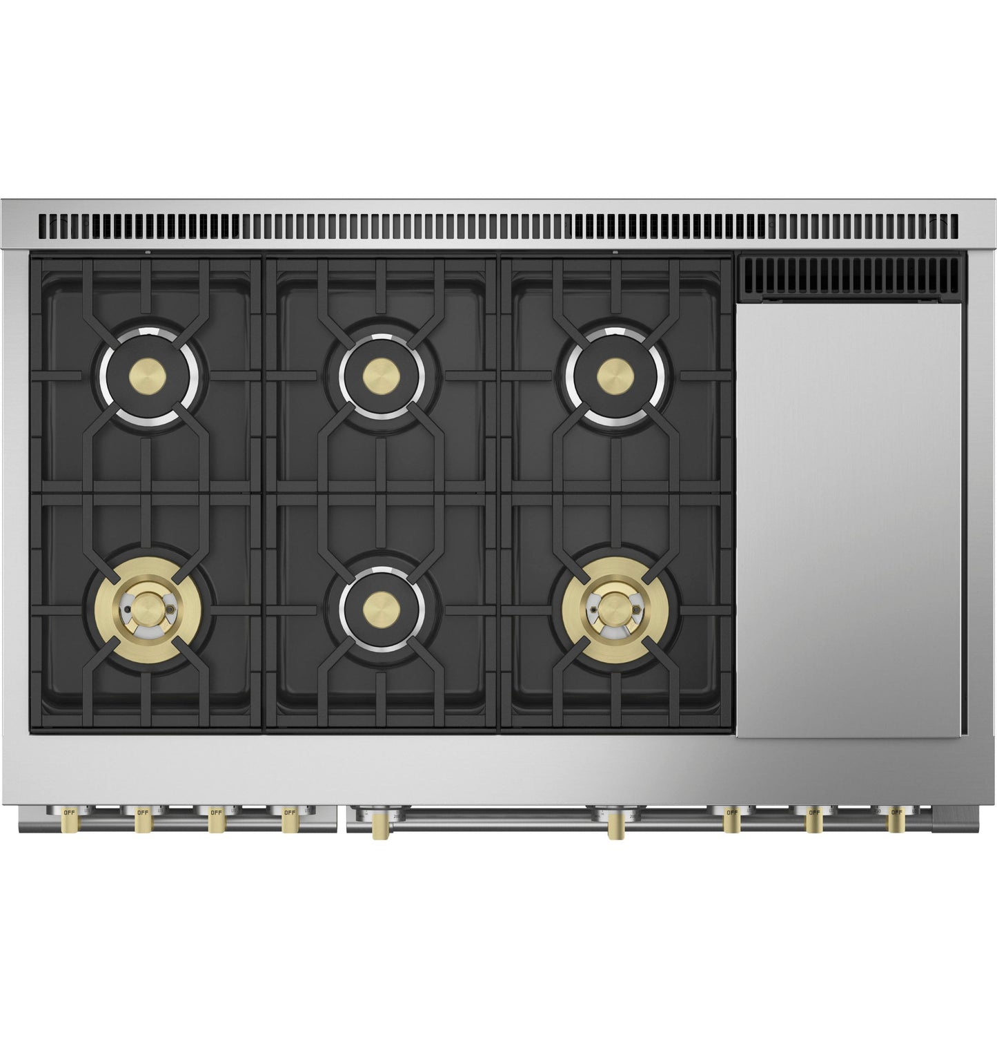 Monogram 48" Dual-Fuel Professional Range with 6 Burners and Griddle (Natural Gas)