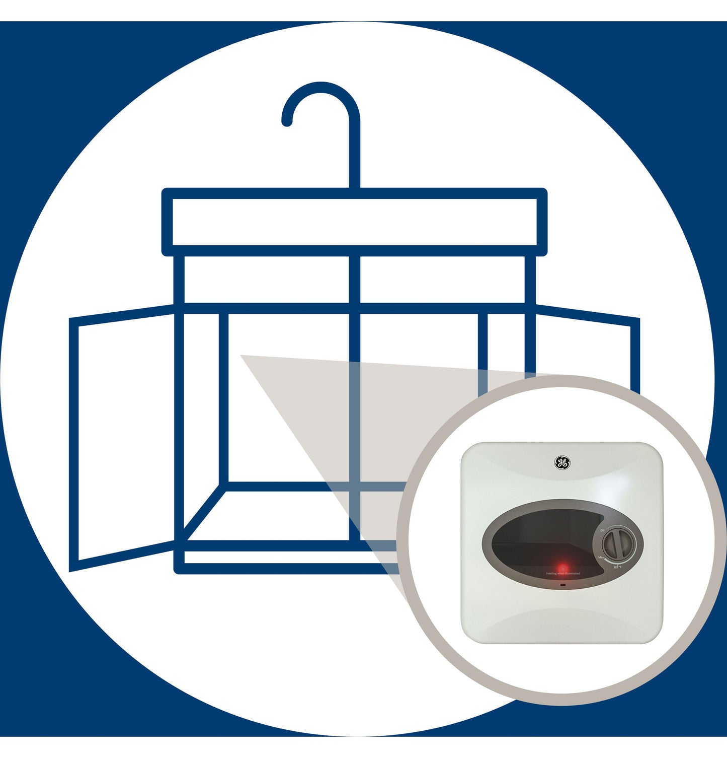 GE® 6 Gallon Electric Point of Use Water Heater
