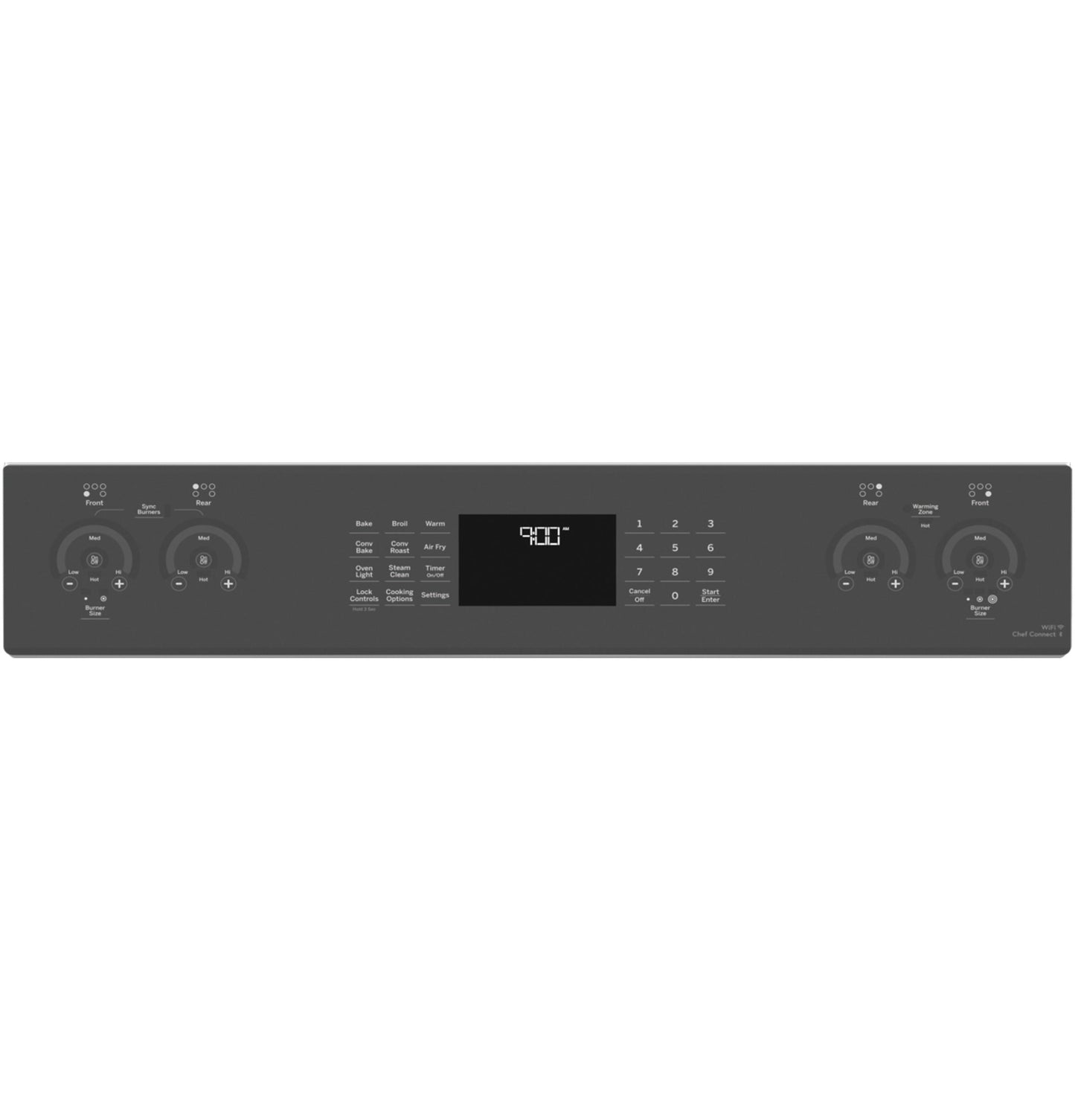 GE Profile™ 30" Smart Slide-In Electric Convection Fingerprint Resistant Range with No Preheat Air Fry