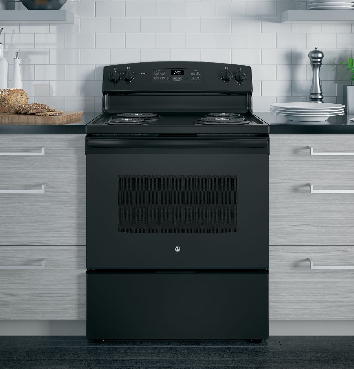 GE® 30" Free-Standing Self-Clean Electric Range