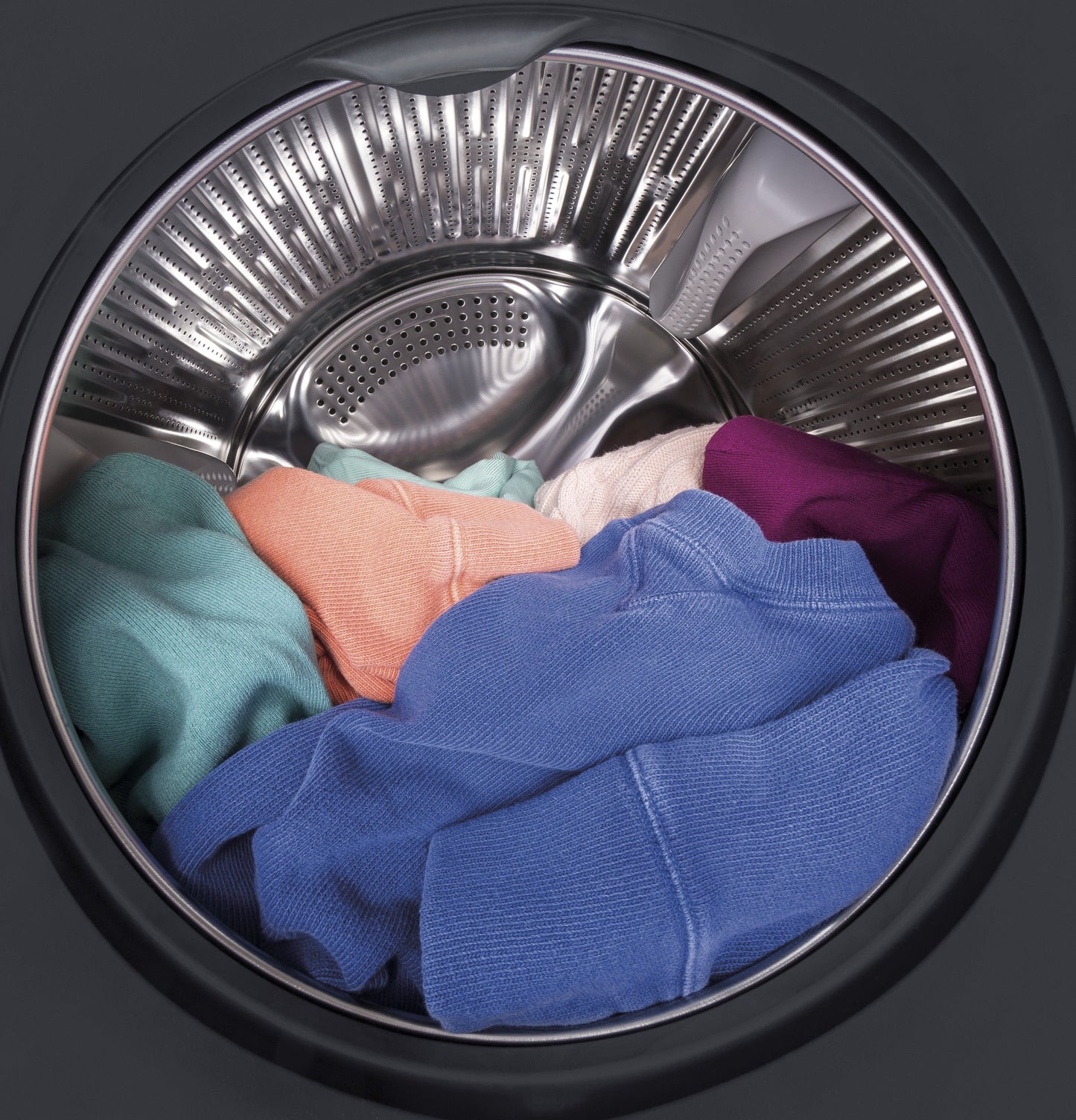 GE® 24" 2.4 Cu. Ft. ENERGY STAR® Front Load Washer with Steam