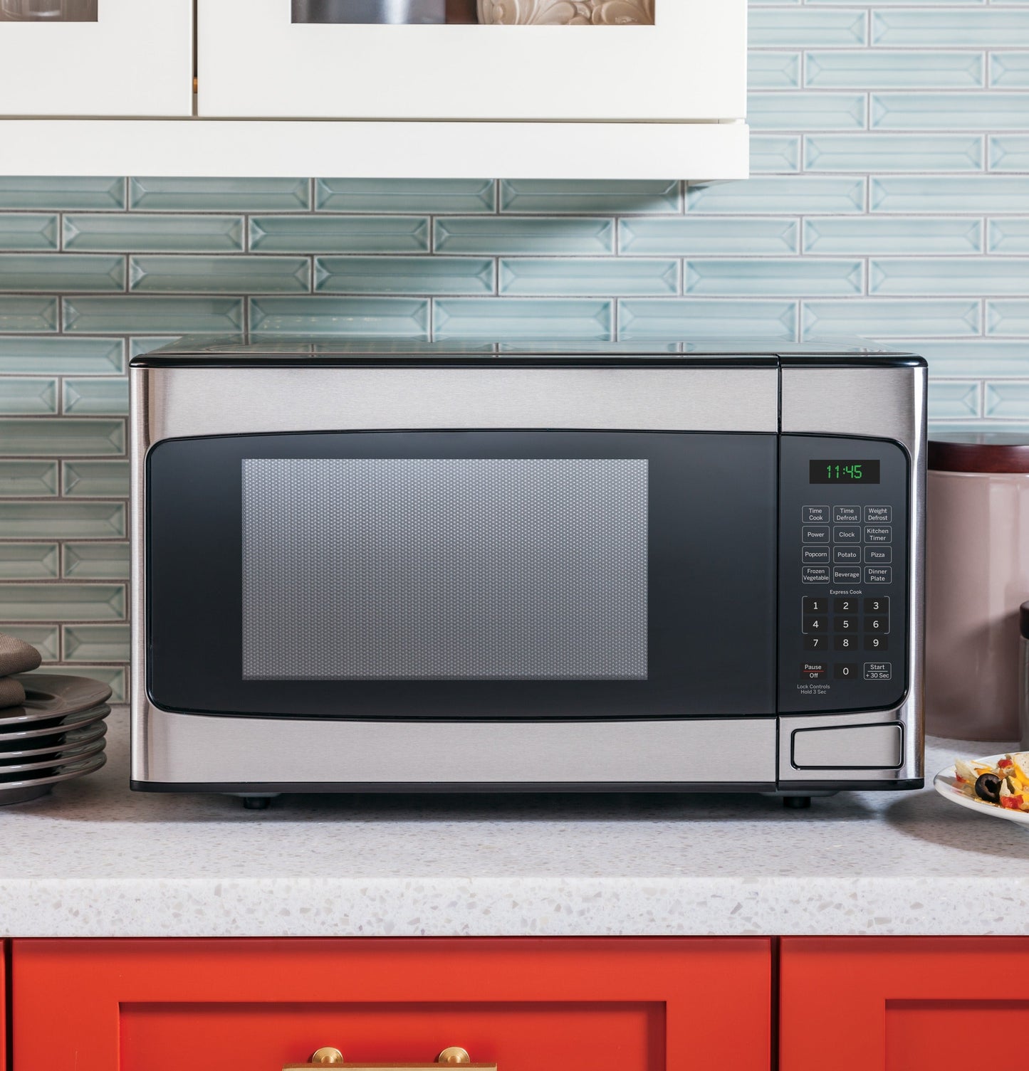 GE® 1.1 Cu. Ft. Capacity Countertop Microwave Oven