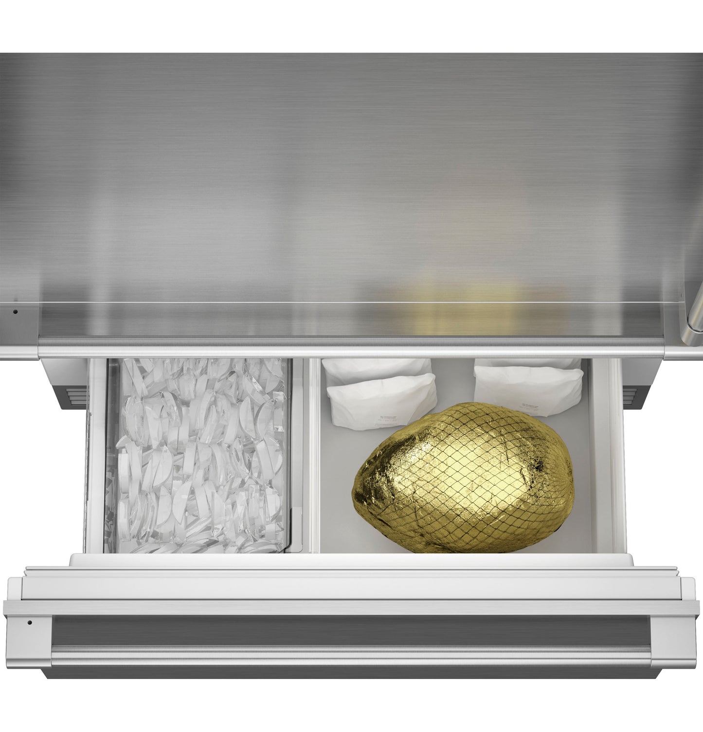Monogram 36" Integrated Bottom-Freezer Refrigerator
