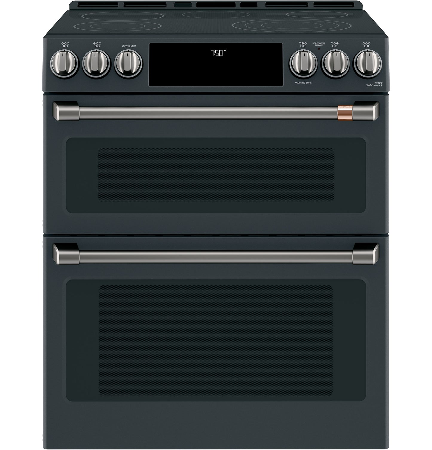 Café™ Front Control Electric Knobs and Handles - Brushed Black