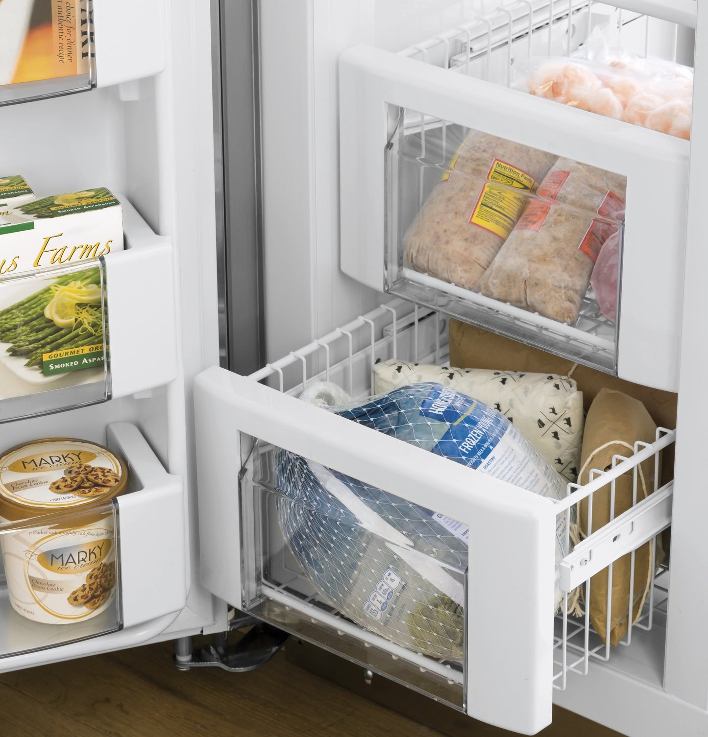 GE Profile™ Series 42" Smart Built-In Side-by-Side Refrigerator with Dispenser