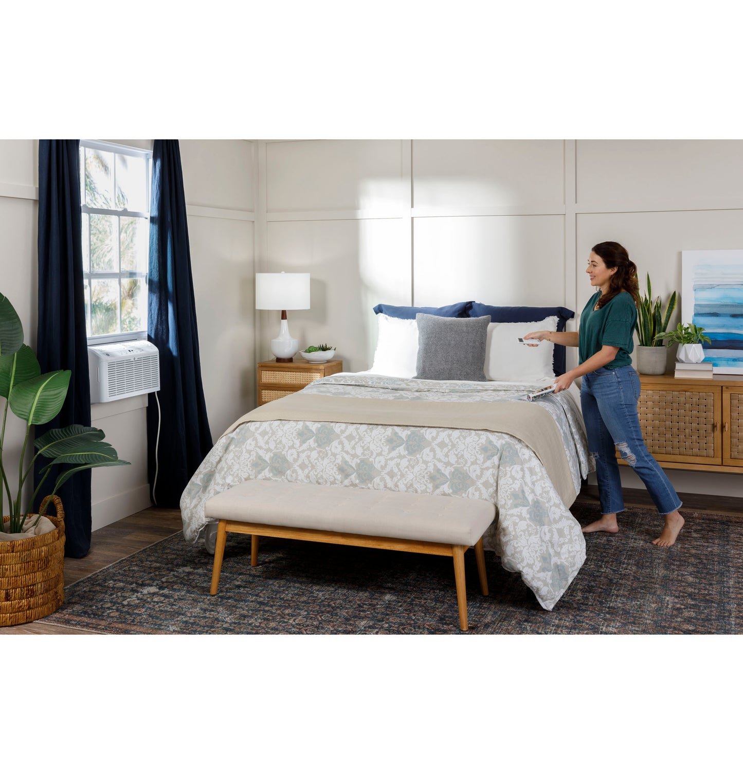 GE® 6,200 BTU Ultra Quiet Window Air Conditioner for Small Rooms up to 250 sq. ft.