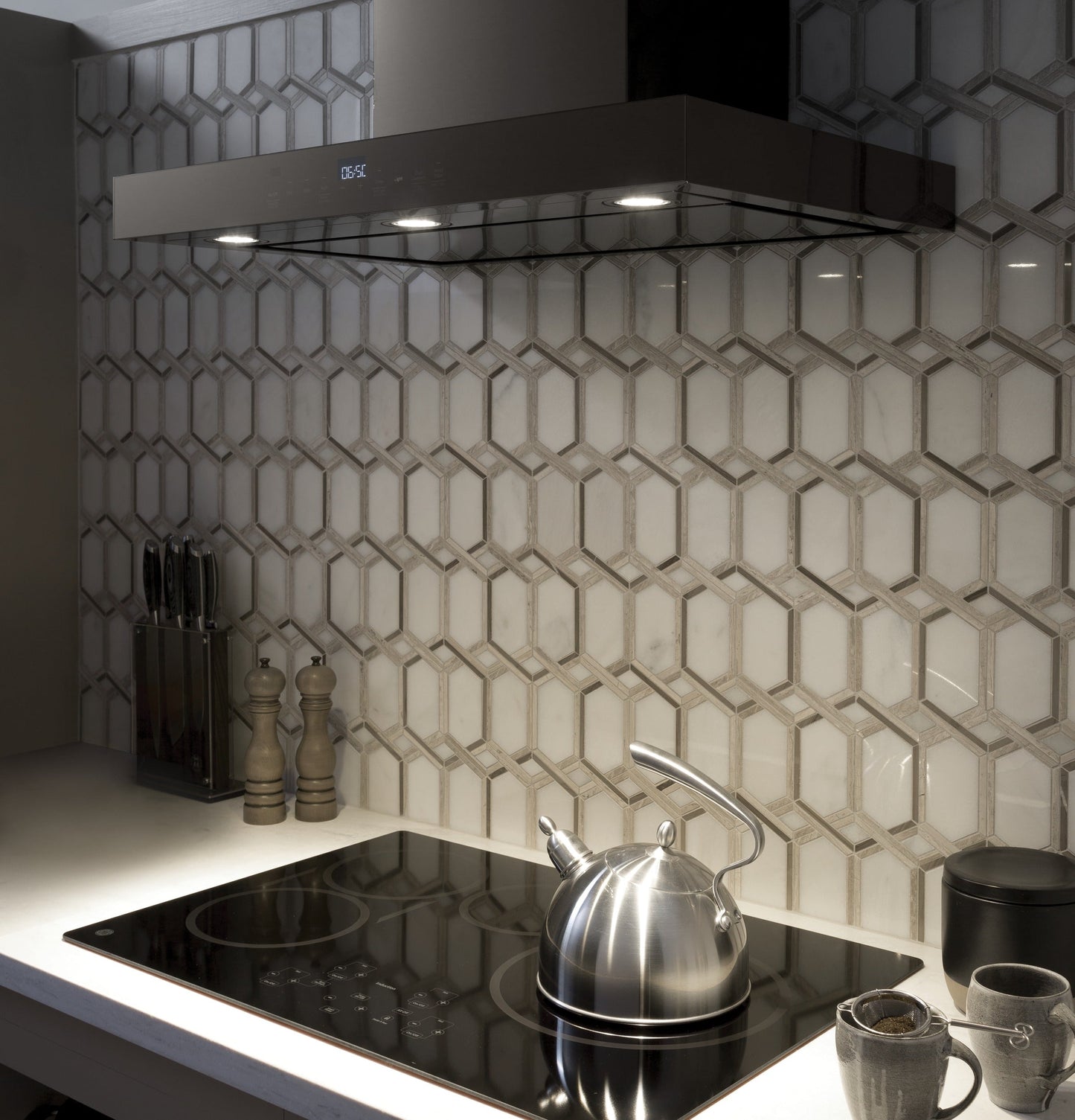 36” Smart Designer Wall Mount Hood w/ Perimeter Venting