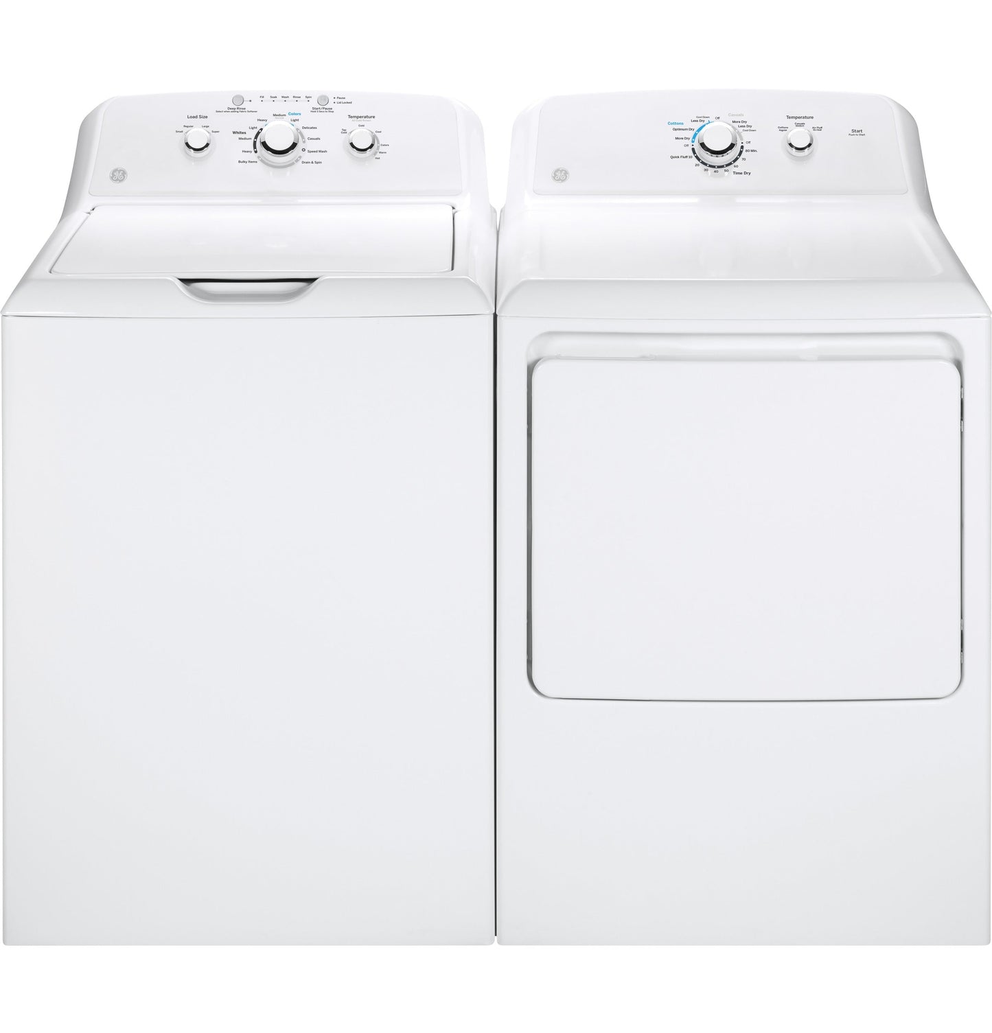GE® 6.2 cu. ft. Capacity aluminized alloy drum Electric Dryer