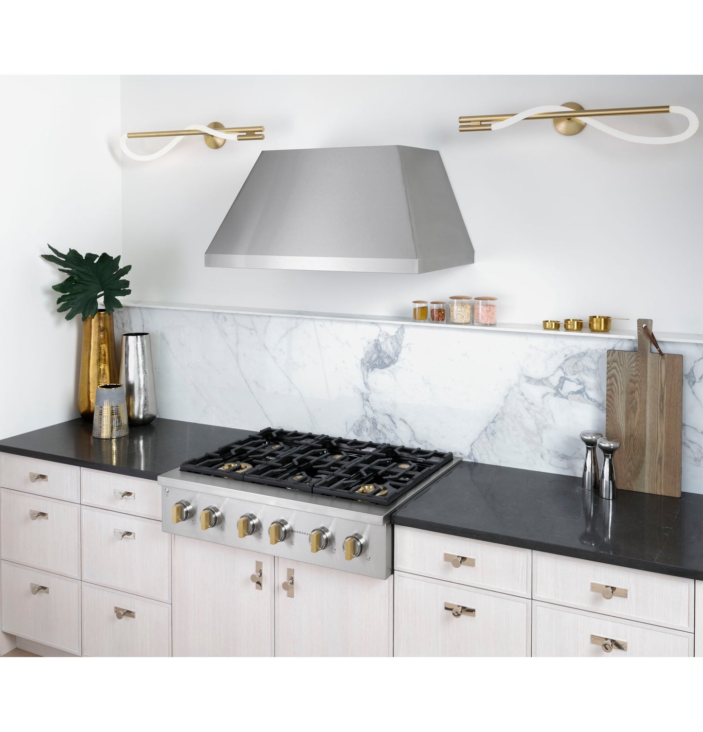 Monogram 36" Stainless Steel Professional Hood with Quietboost™ Blower