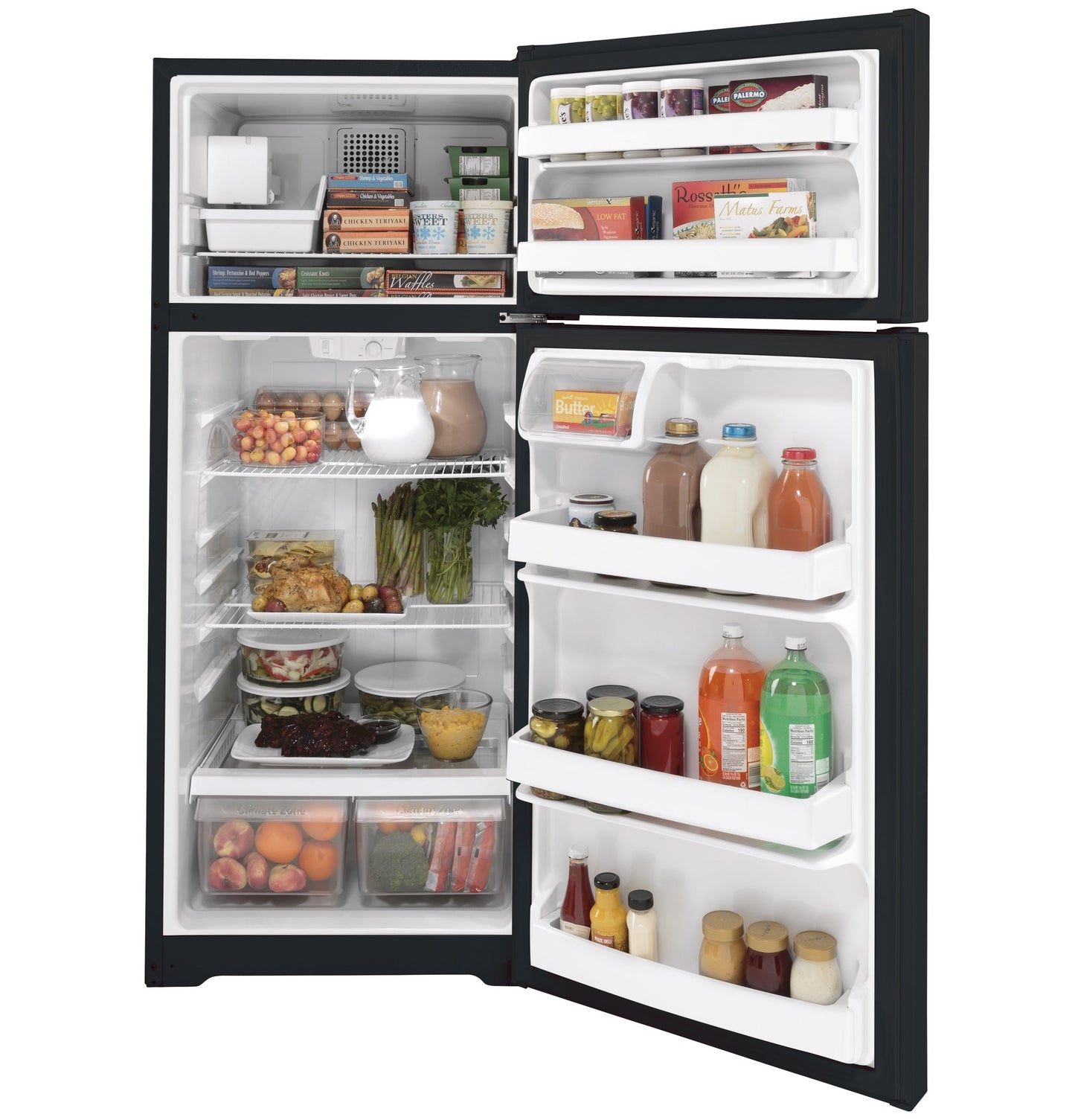 GE® ENERGY STAR® 17.5 Cu. Ft. Top-Freezer Refrigerator