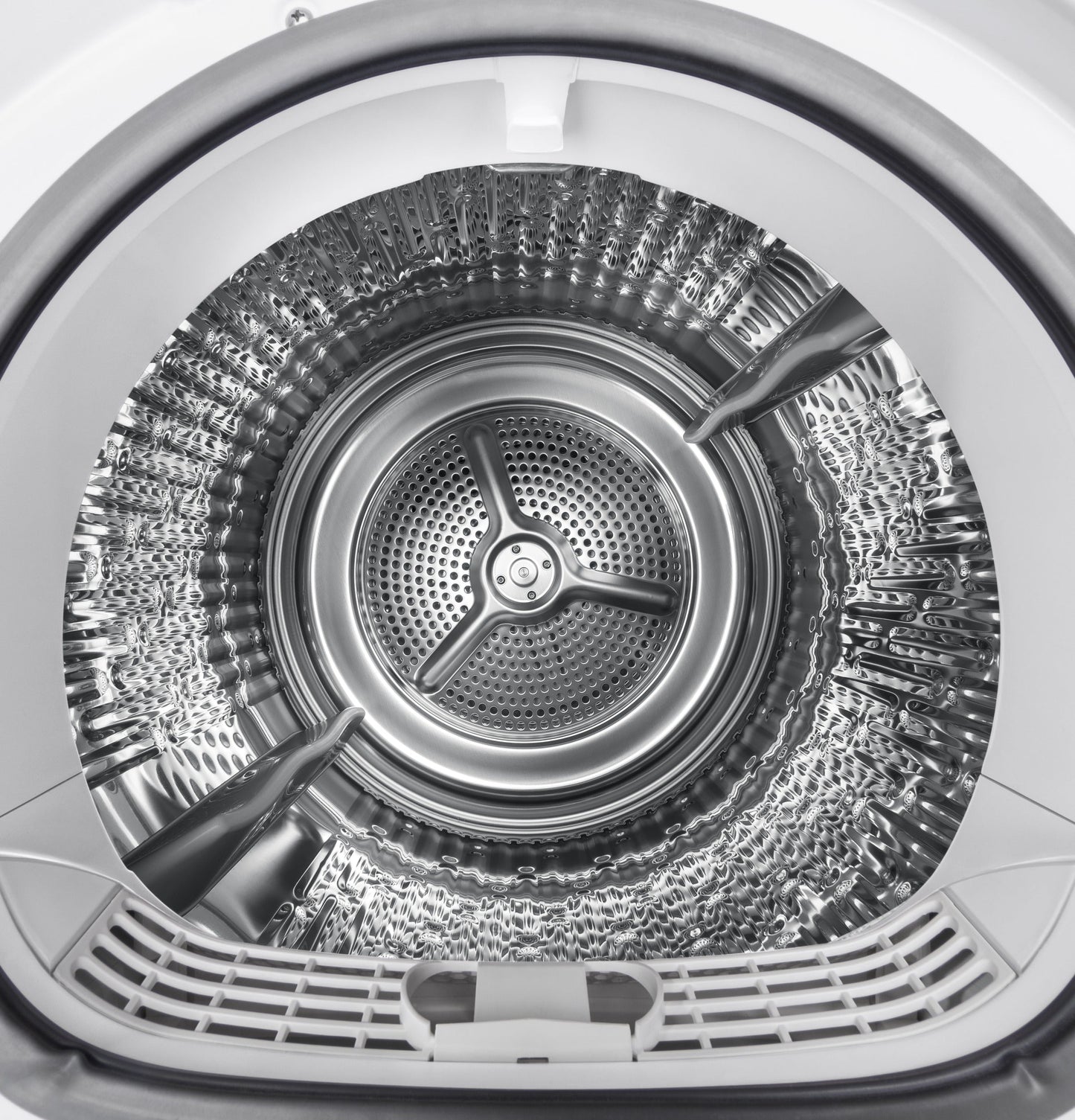 GE® 24" 4.3 Cu.Ft. Front Load Vented Electric Dryer with Stainless Steel Basket