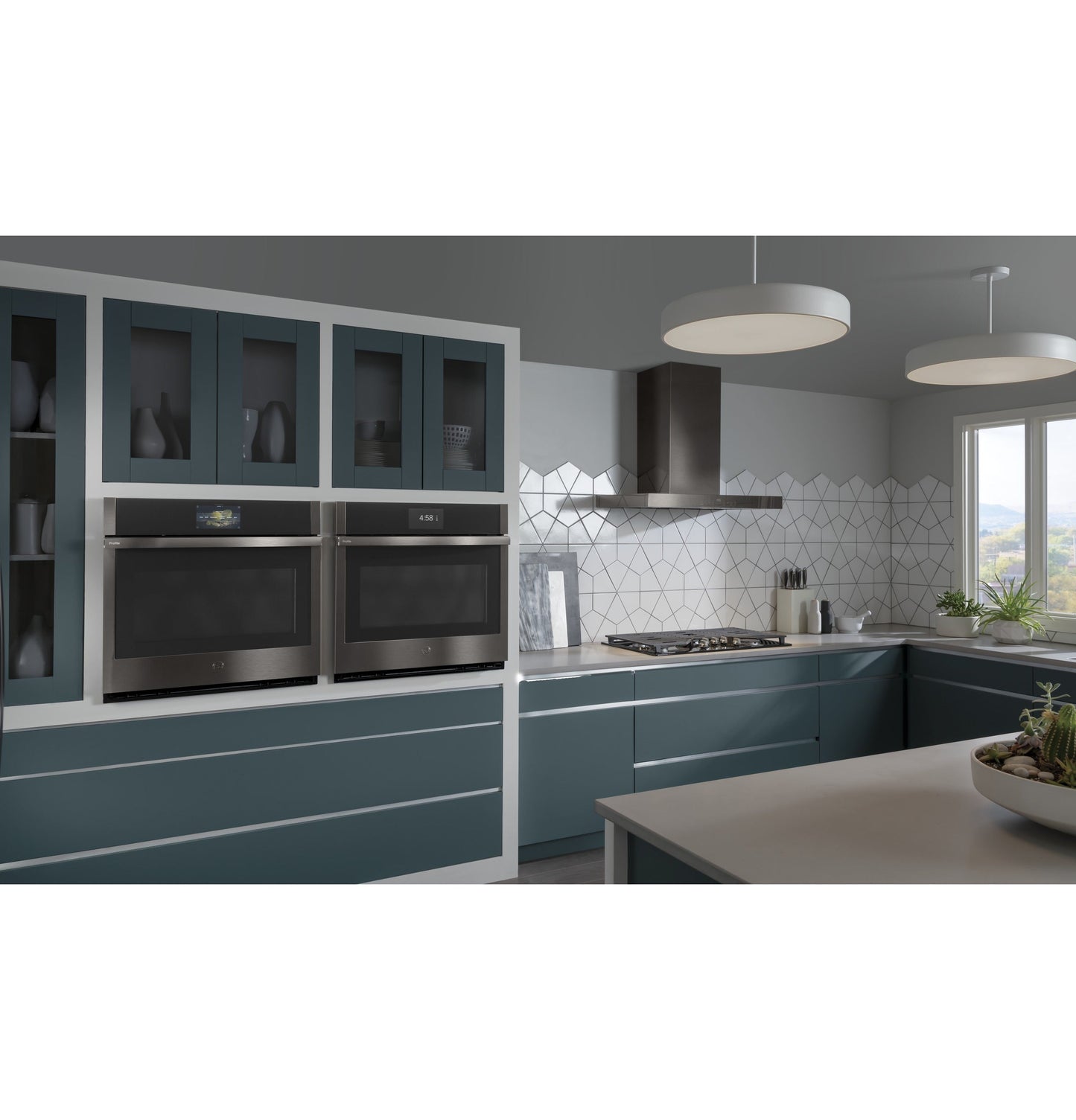 36” Smart Designer Wall Mount Hood w/ Perimeter Venting
