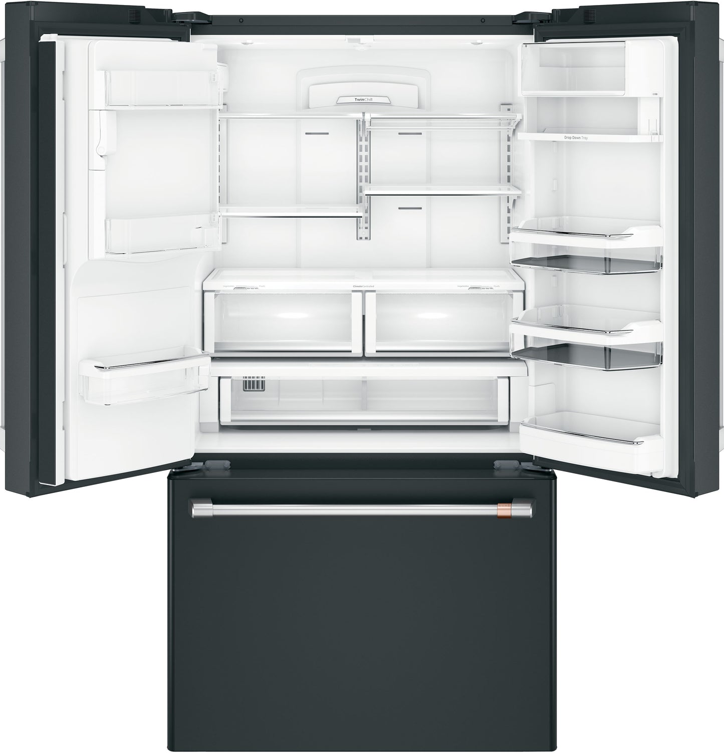Café™ ENERGY STAR® 22.1 Cu. Ft. Smart Counter-Depth French-Door Refrigerator with Hot Water Dispenser