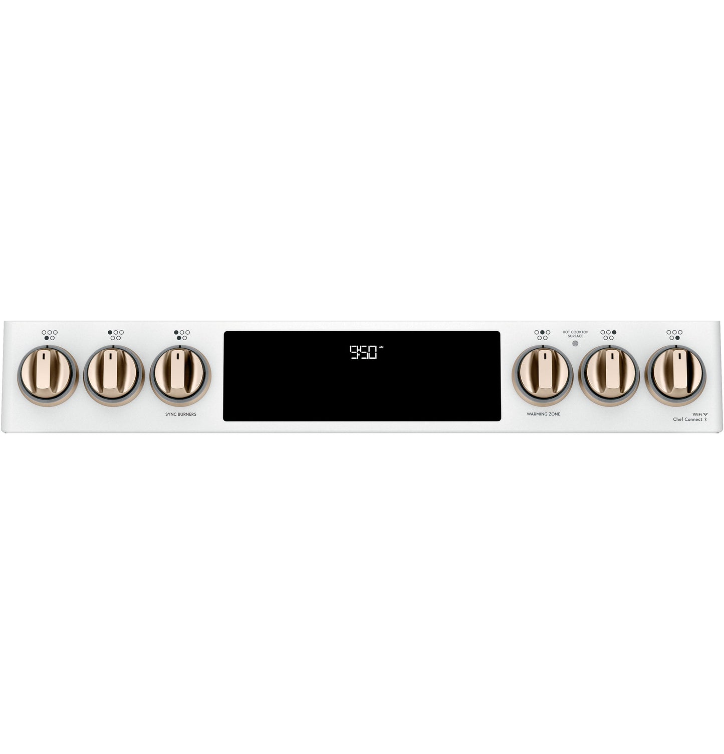 Café™ 30" Smart Slide-In, Front-Control, Induction and Convection Double-Oven Range
