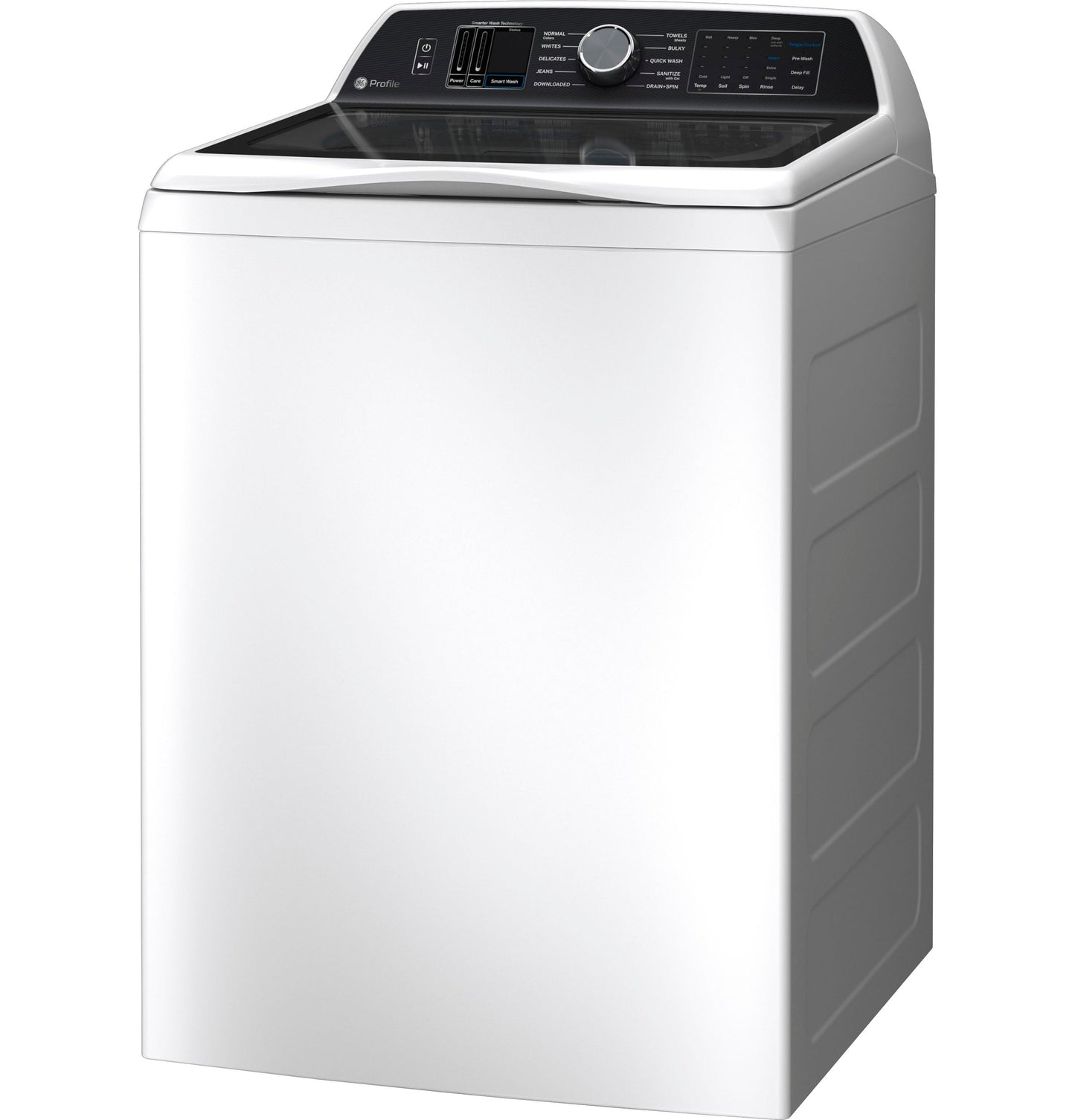 GE Profile™ 5.3 cu. ft. Capacity Washer with Smarter Wash Technology and FlexDispense™