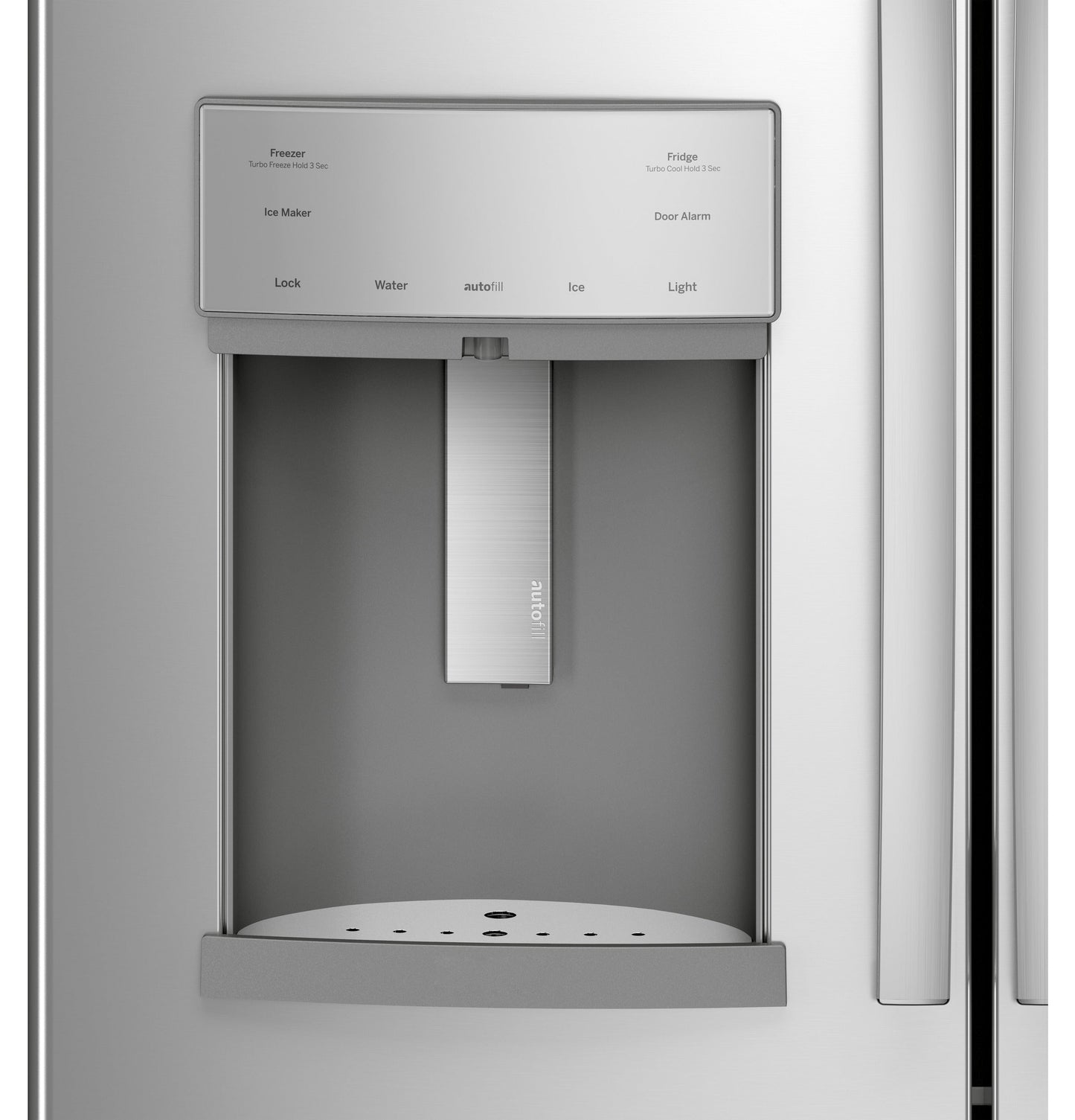GE Profile™ Series 27.7 Cu. Ft. Fingerprint Resistant French-Door Refrigerator with Door In Door and Hands-Free AutoFill