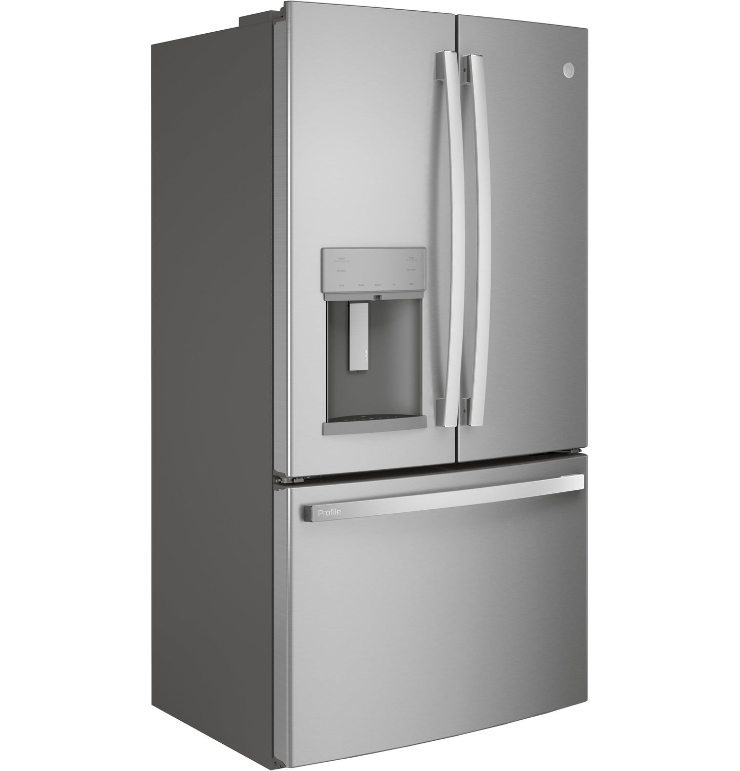 GE Profile™ Series ENERGY STAR® 22.1 Cu. Ft. Counter-Depth Fingerprint Resistant French-Door Refrigerator with Hands-Free AutoFill