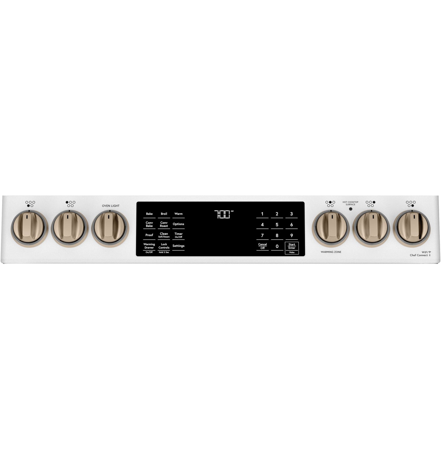 Café™ 30" Smart Slide-In, Front-Control, Radiant and Convection Range