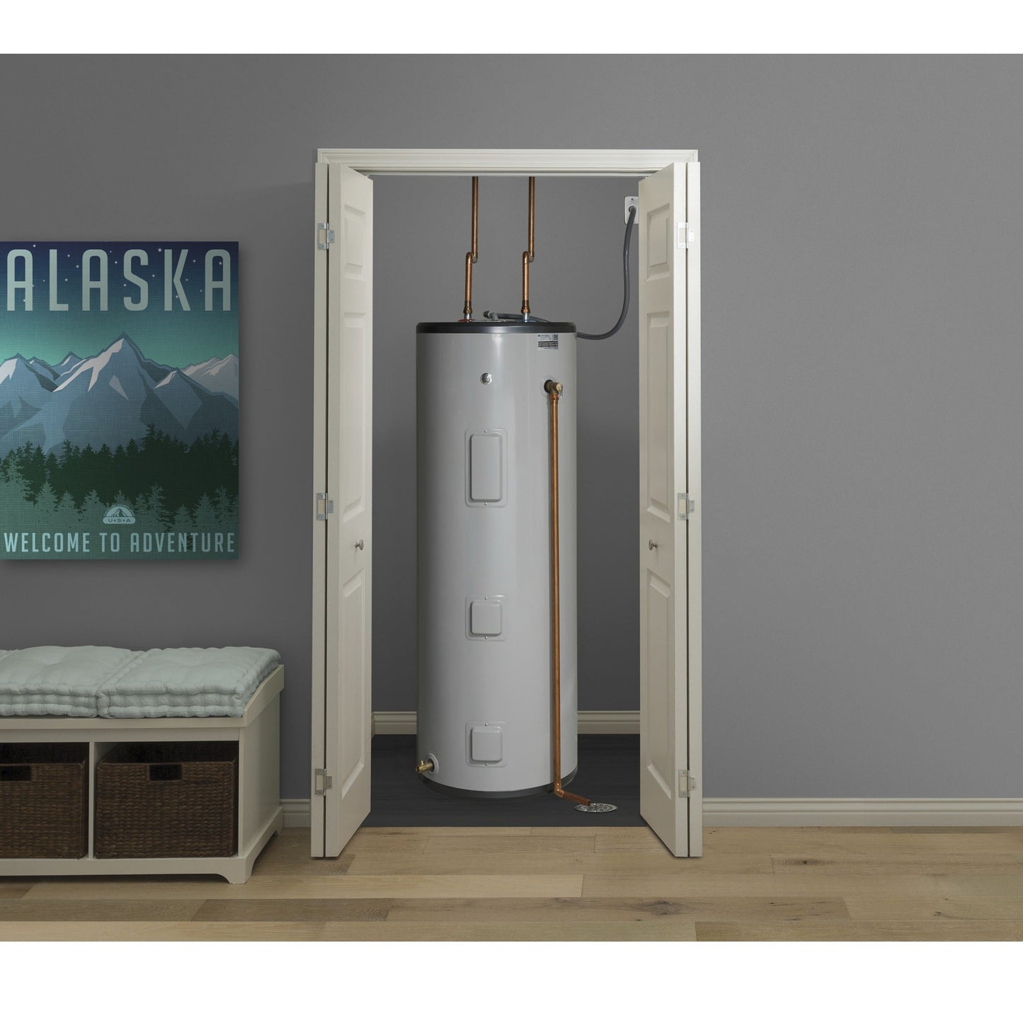 GE® 50 Gallon Tall Electric Water Heater