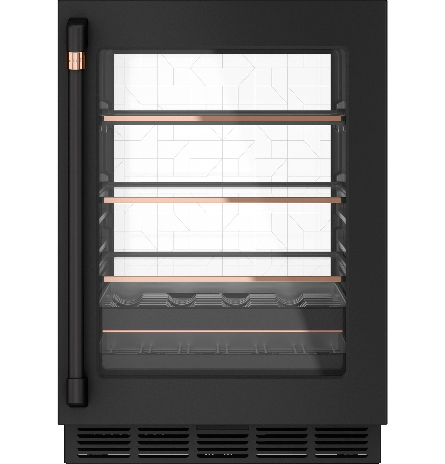 Café™ Wine/Beverage Center Handle Kit - Flat Black