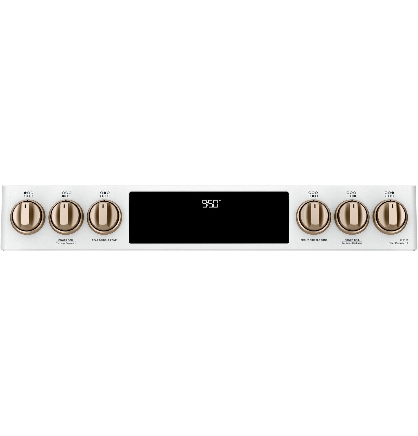 Café™ 30" Smart Slide-In, Front-Control, Dual-Fuel, Double-Oven Range with Convection