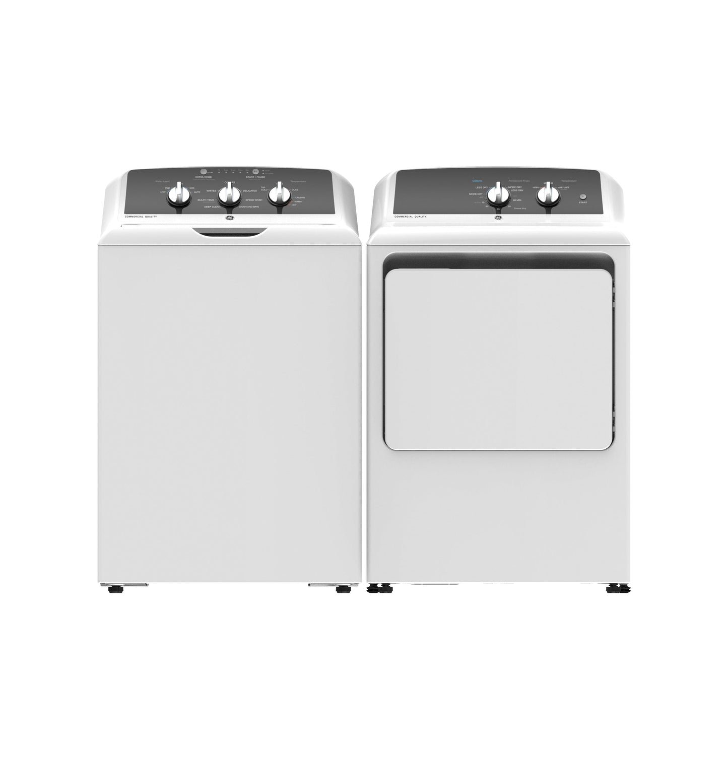 GE® 6.2 cu. ft. Capacity aluminized alloy drum Electric Dryer