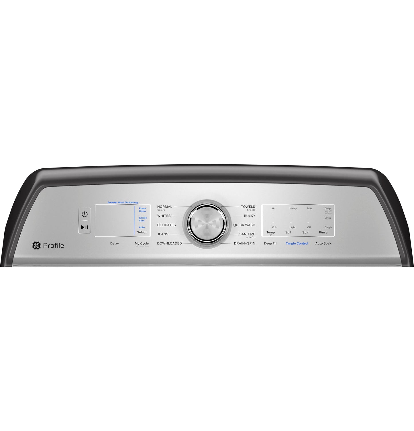 GE Profile™ 4.9 cu. ft. Capacity Washer with Smarter Wash Technology and FlexDispense™