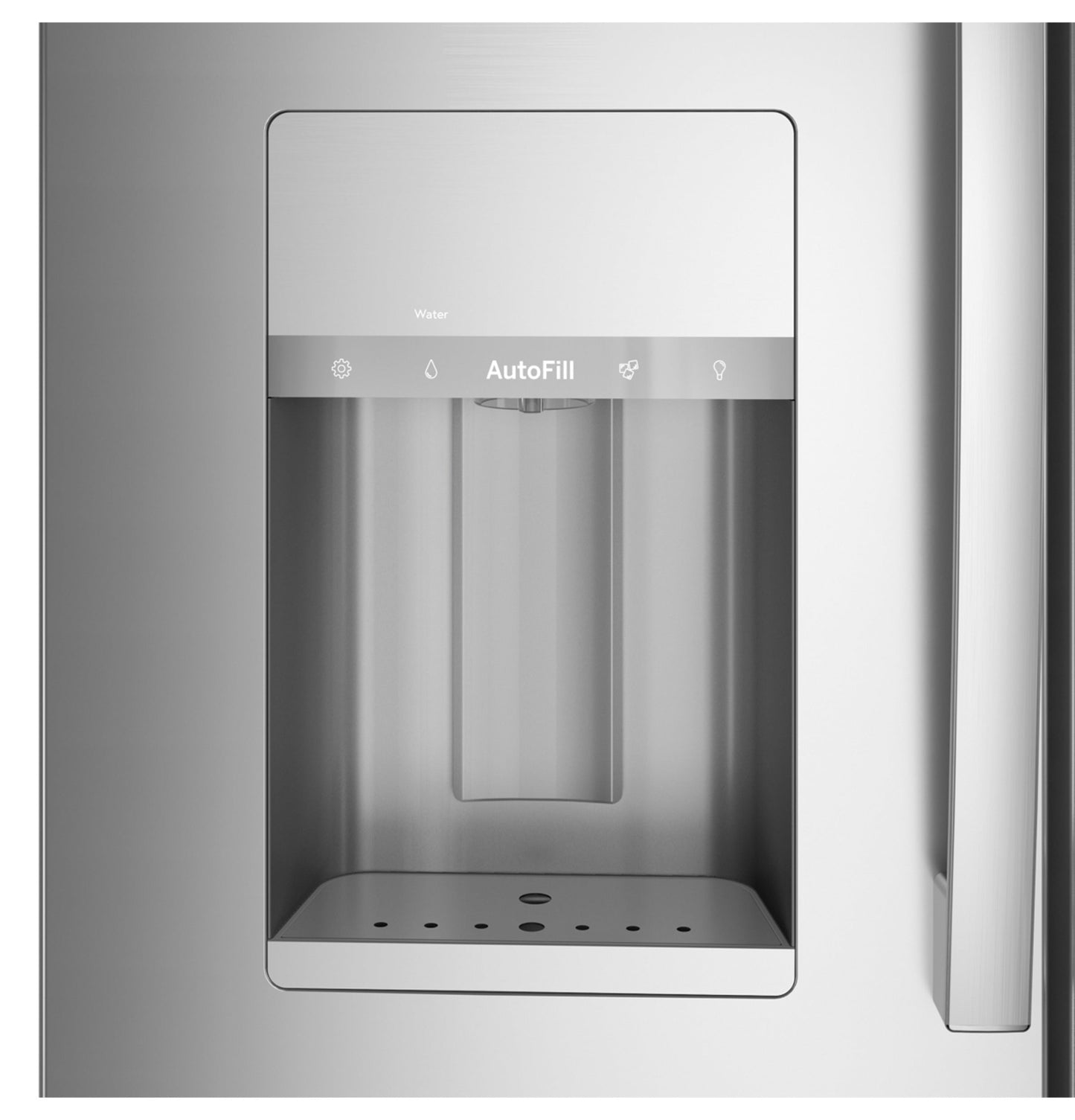 GE Profile™ 27.9 Cu. Ft. Smart Fingerprint Resistant 4-Door French-Door Refrigerator with Door In Door