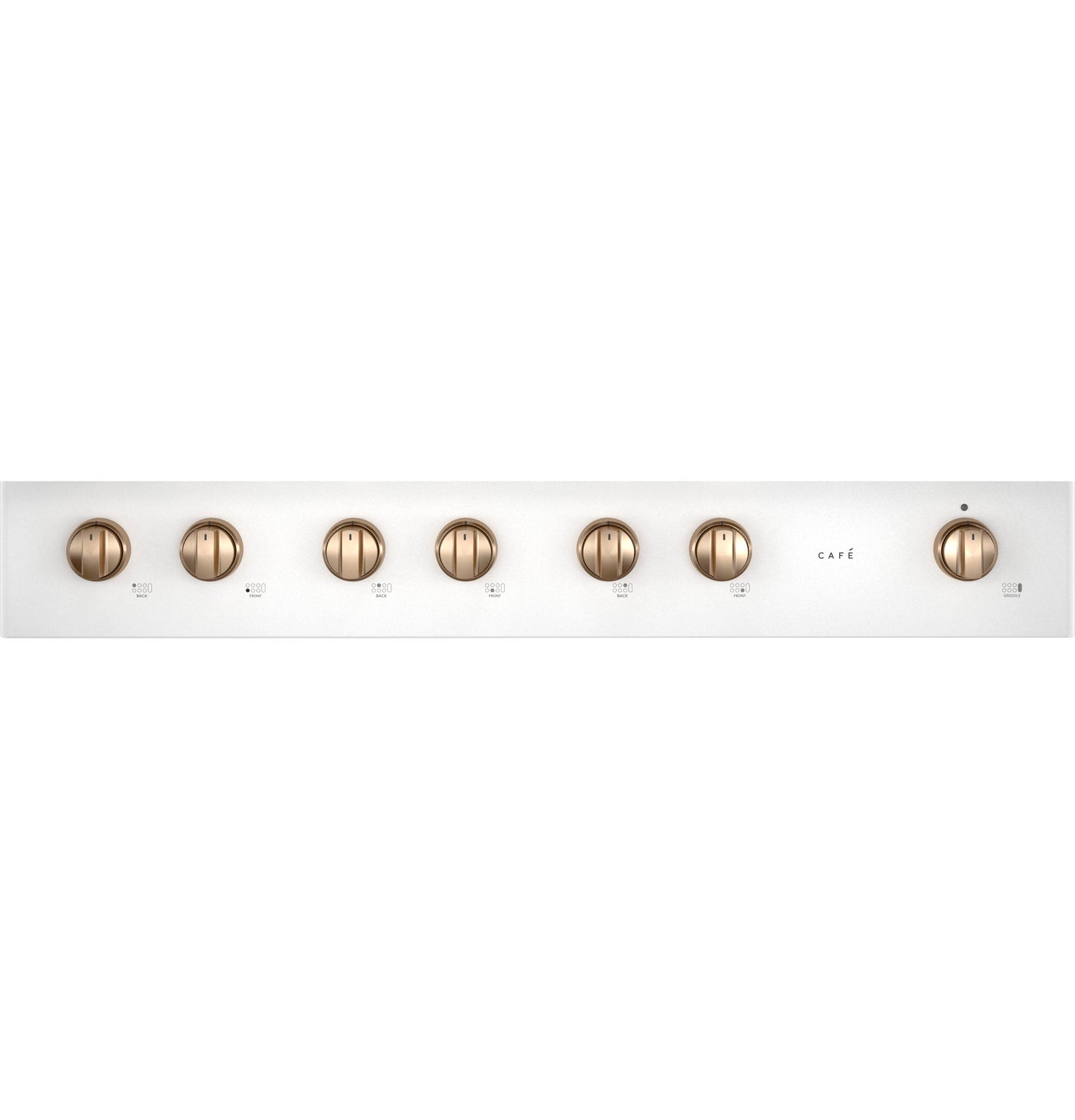 Café™ 48" Commercial-Style Gas Rangetop with 6 Burners and Integrated Griddle (Natural Gas)