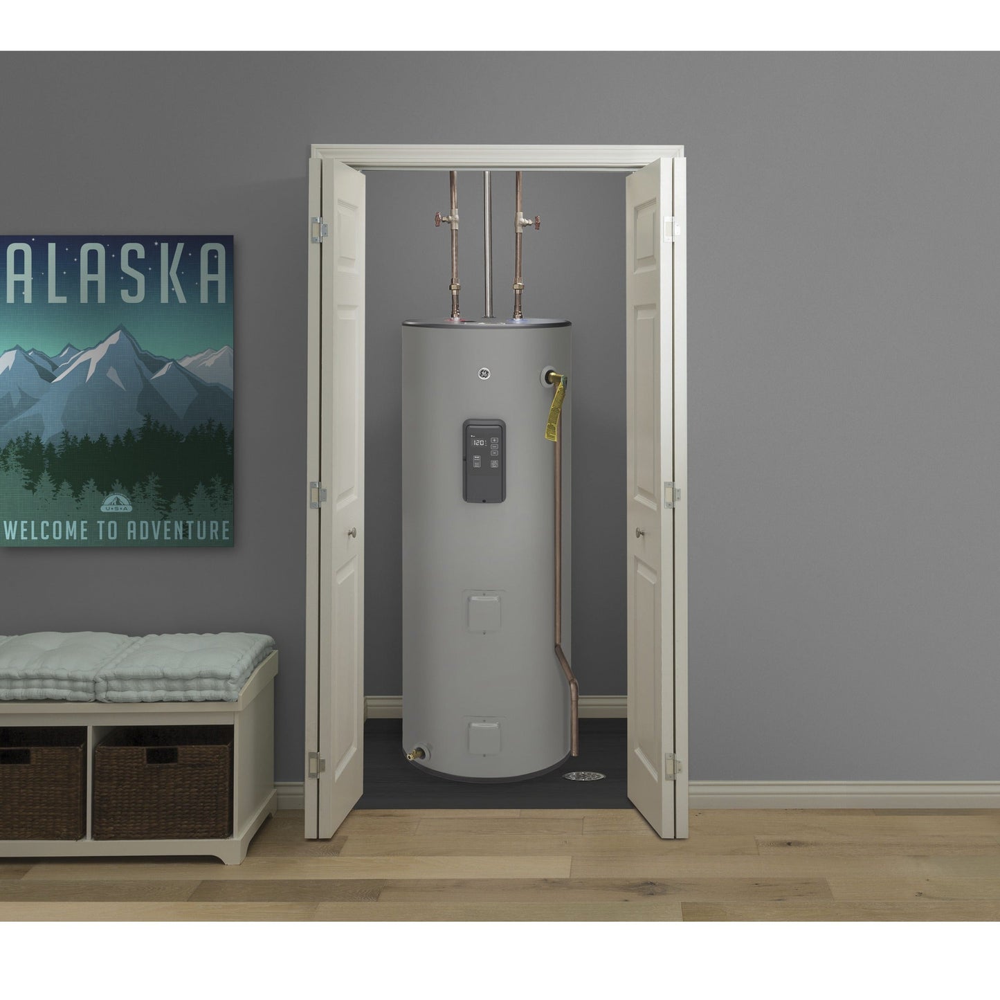 GE® Smart 50 Gallon Tall Electric Water Heater