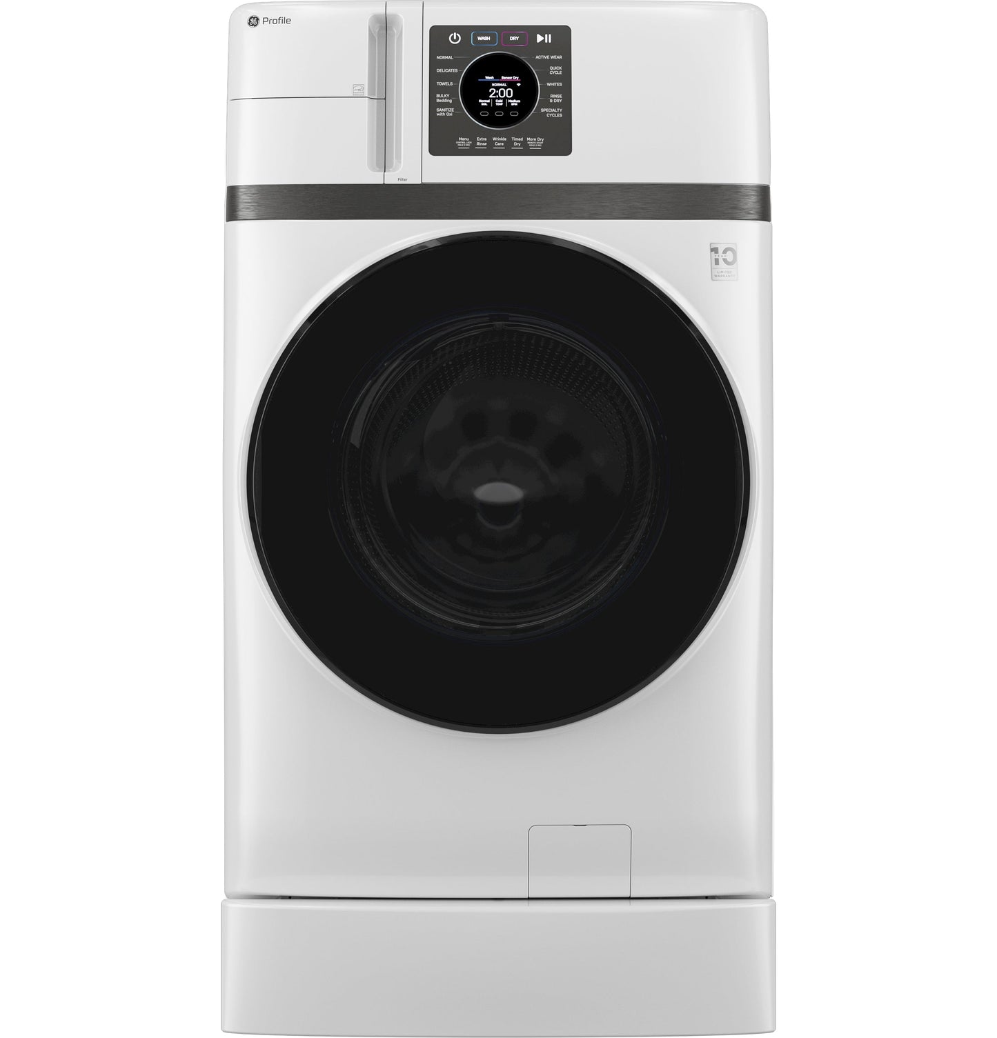 GE Profile™ ENERGY STAR® 4.6 cu. ft. Capacity UltraFast Combo with Ventless Inverter Heat Pump Technology Washer/Dryer