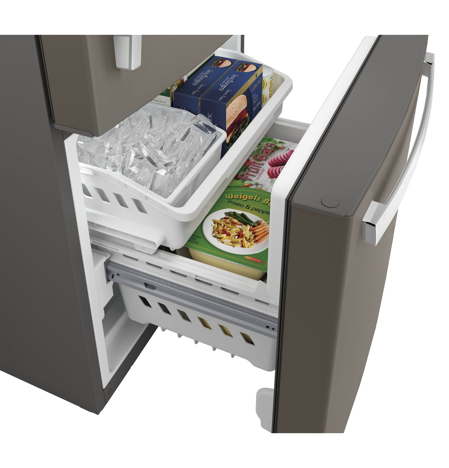 GE® ENERGY STAR® 21.0 Cu. Ft. Bottom-Freezer Refrigerator