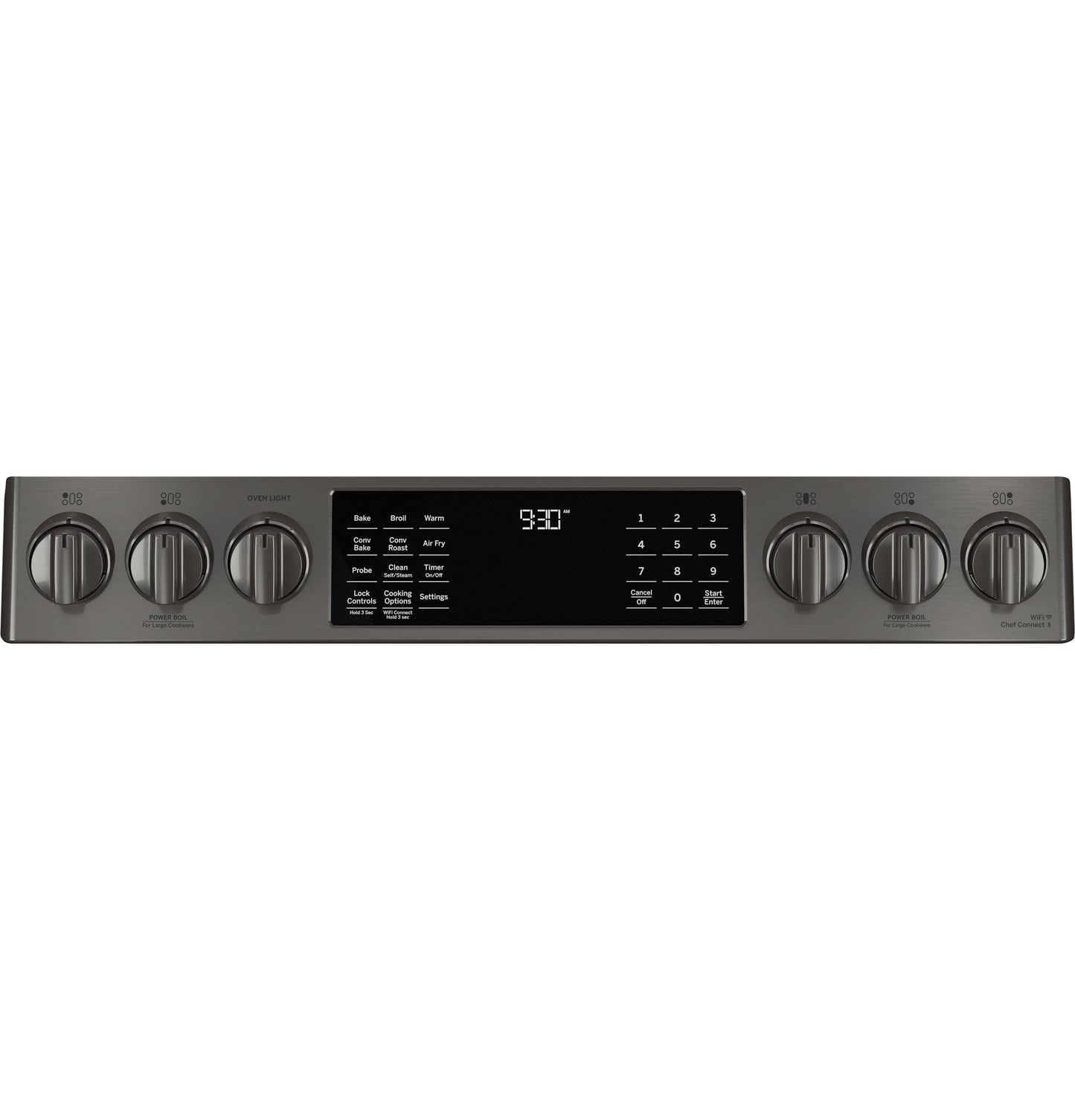 GE Profile™ 30" Smart Slide-In Front-Control Gas Range with No Preheat Air Fry