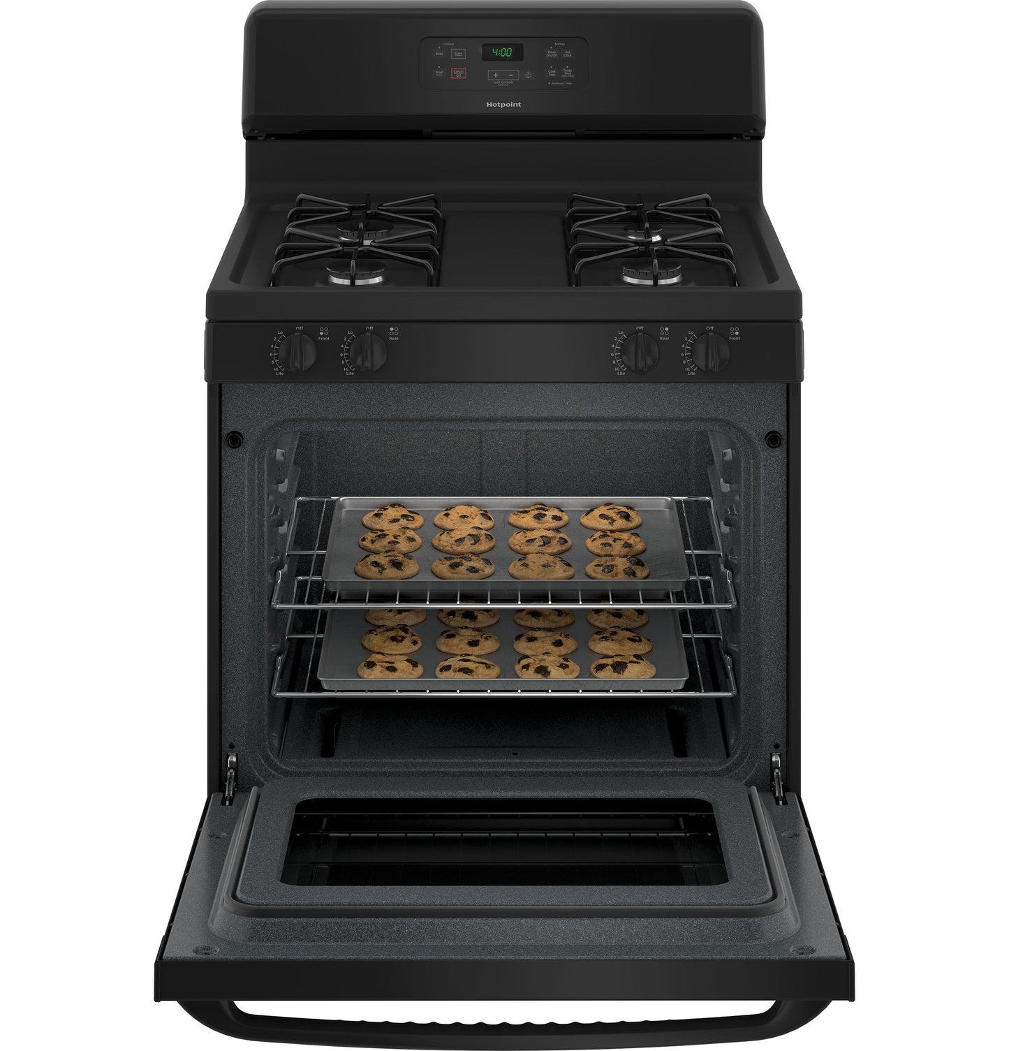Hotpoint® 30" Free-Standing Standard Clean Gas Range