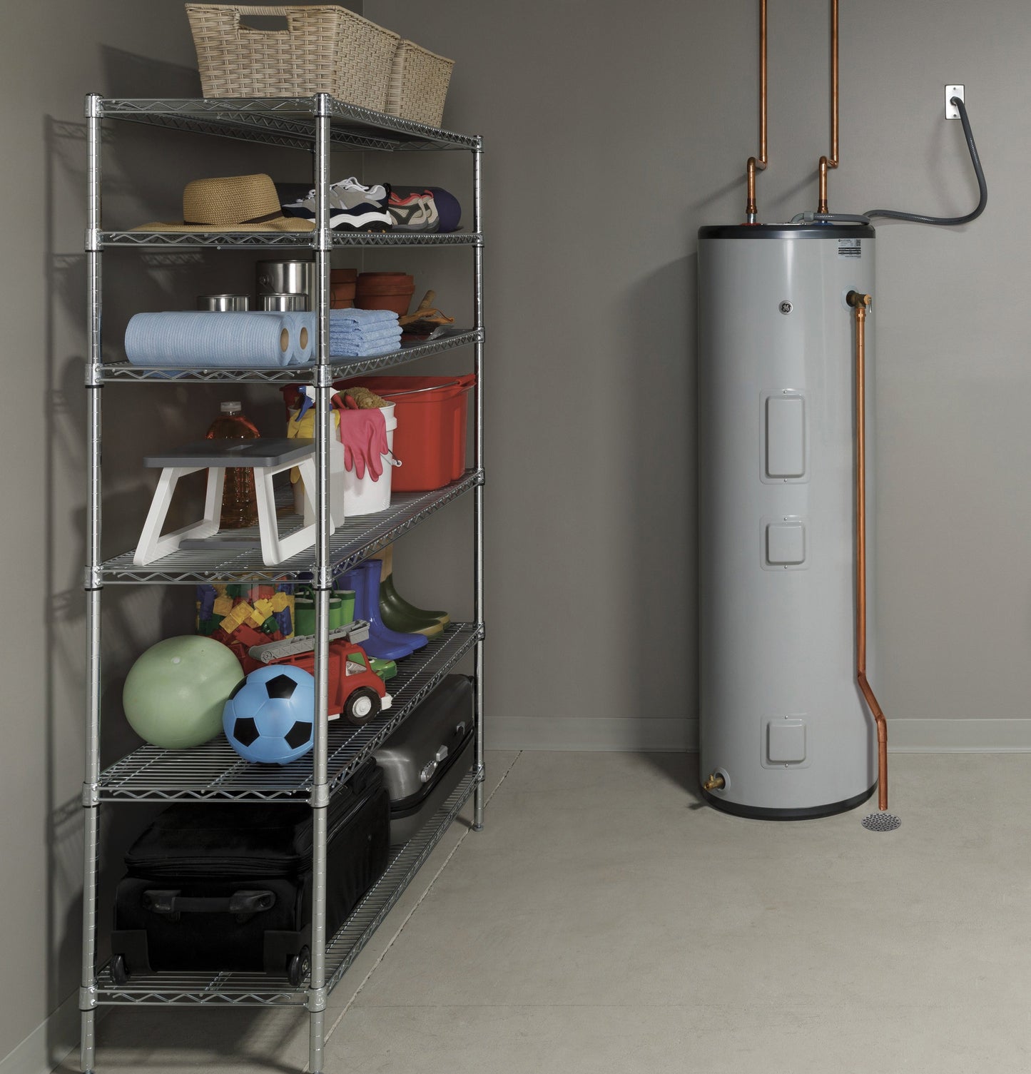 GE® 40 Gallon Tall Electric Water Heater