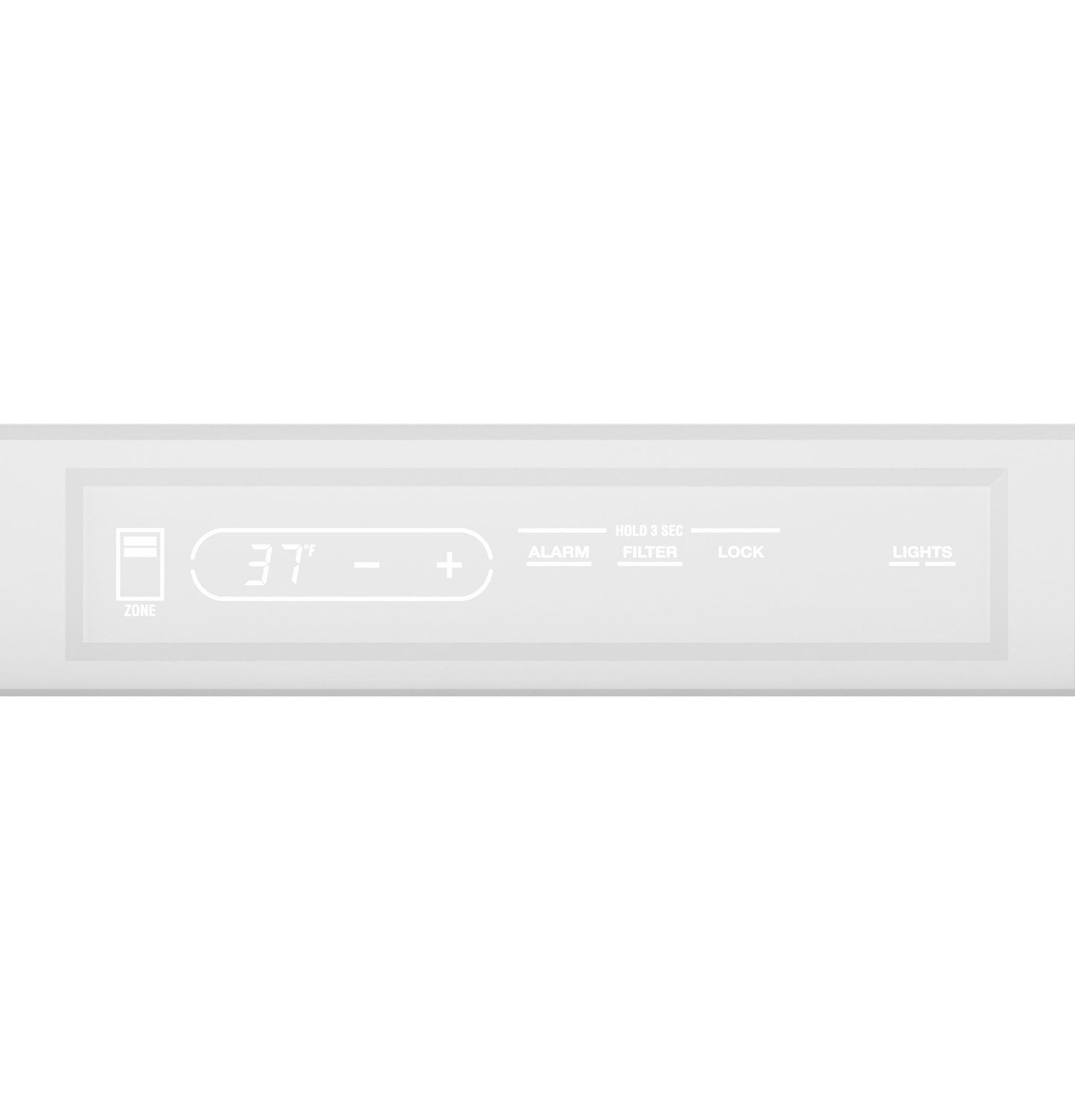 Monogram 30" Integrated Glass-Door Refrigerator for Single or Dual Installation