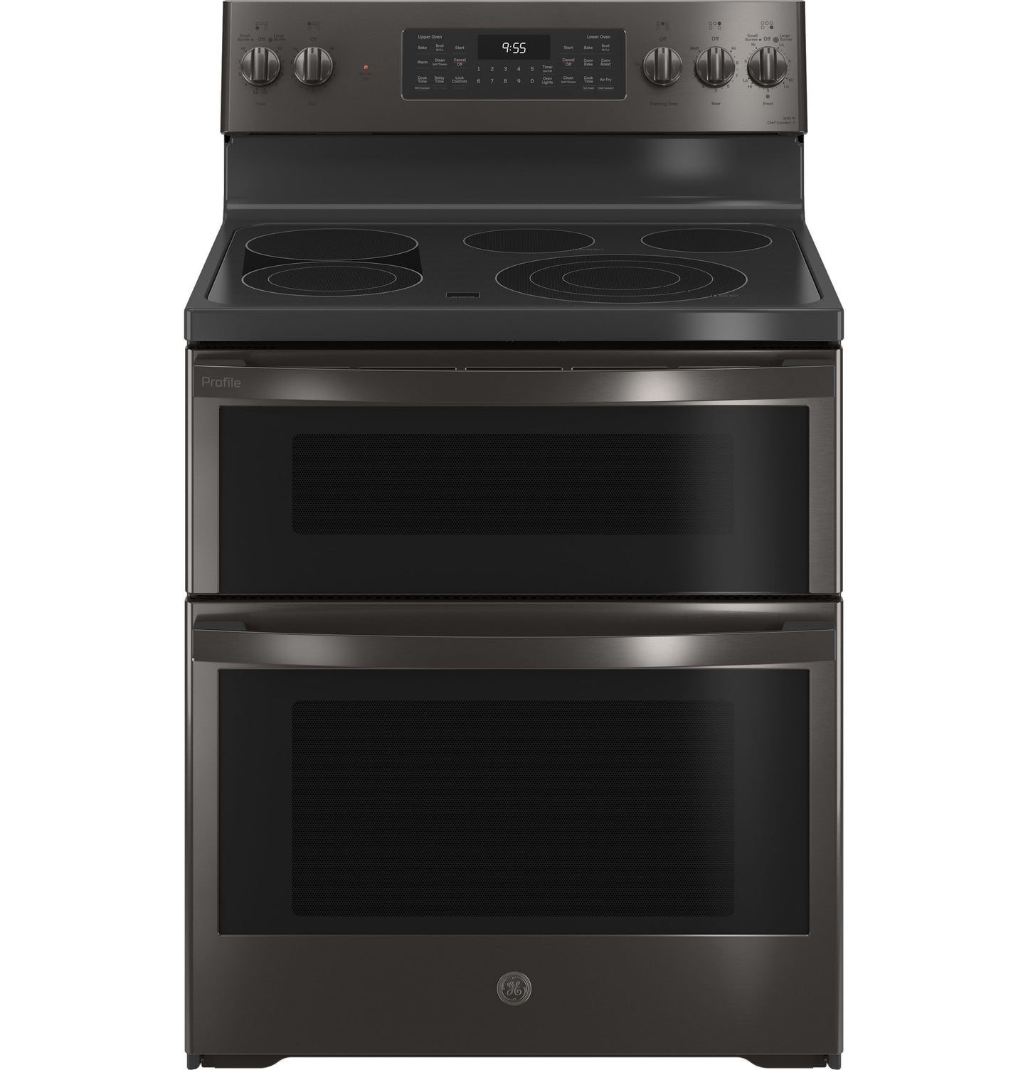 GE Profile™ 30" Smart Free-Standing Electric Double Oven Convection Range with No Preheat Air Fry