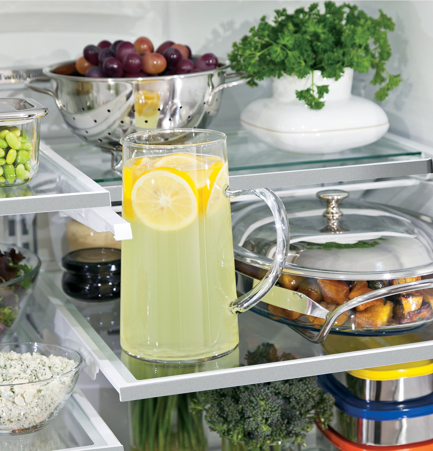 GE Profile™ Series ENERGY STAR® 27.7 Cu. Ft. French-Door Refrigerator with Hands-Free AutoFill