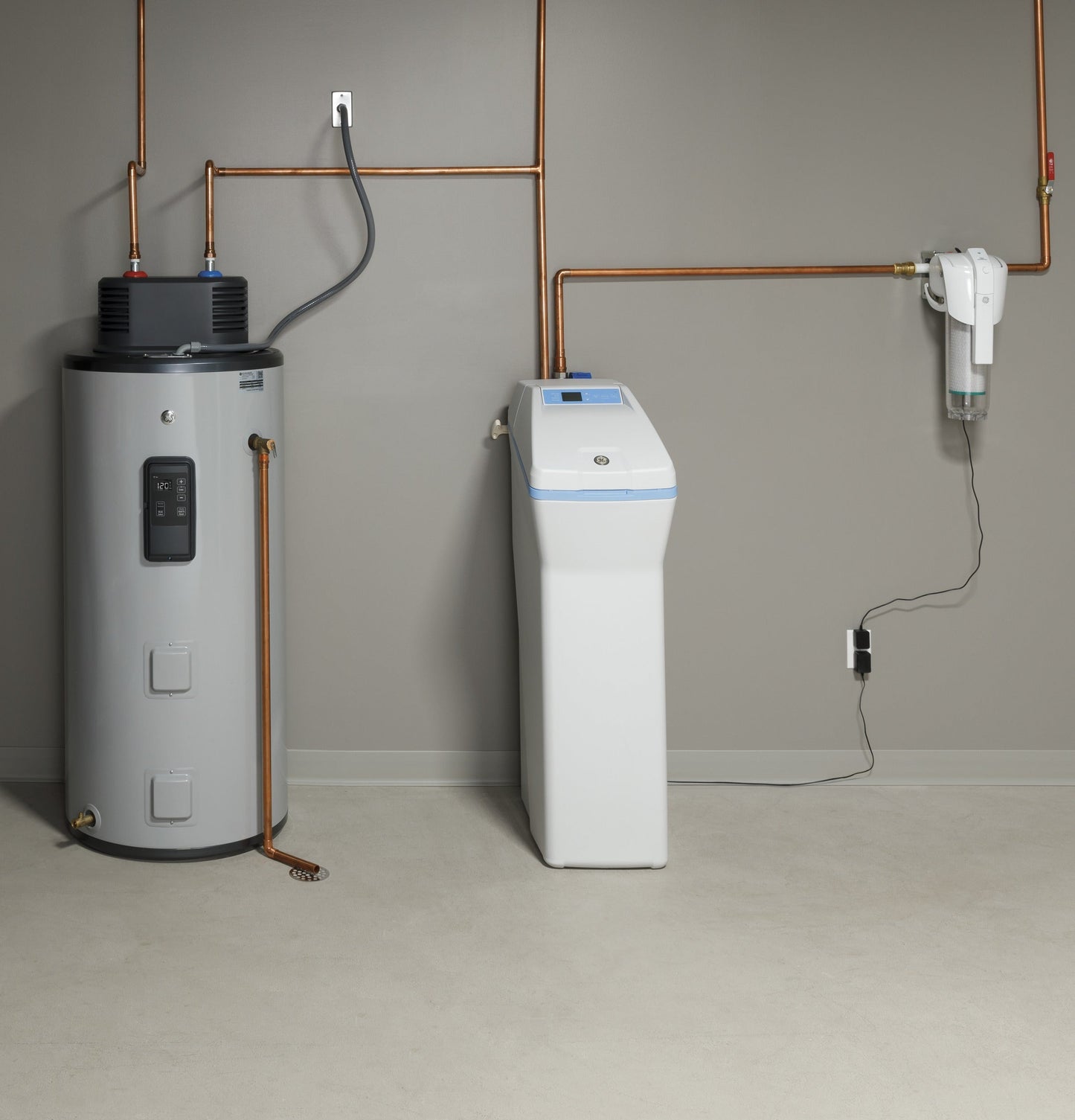 GE® Smart 50 Gallon Electric Water Heater with Flexible Capacity