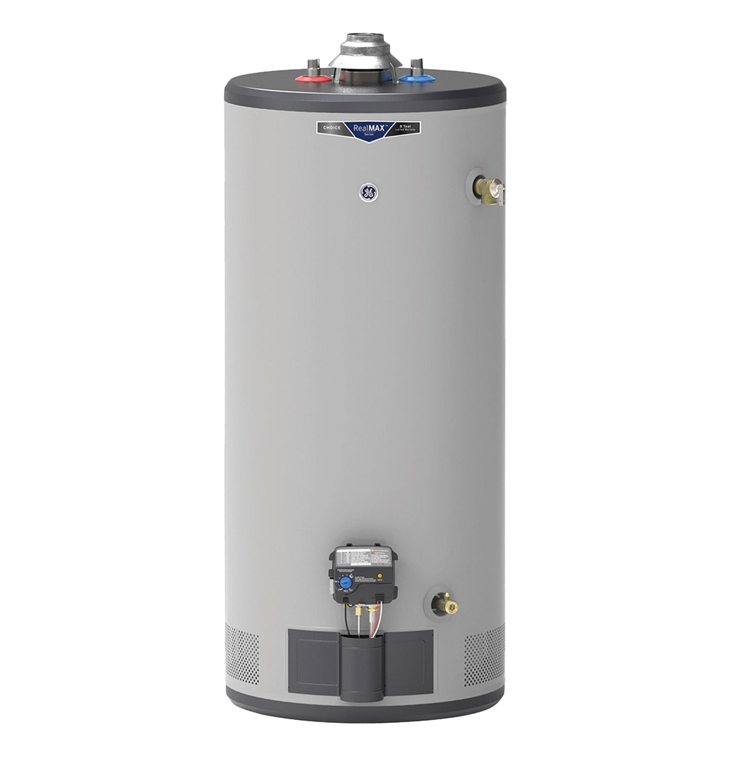 GE RealMAX Choice 40-Gallon Short Liquid Propane Atmospheric Water Heater