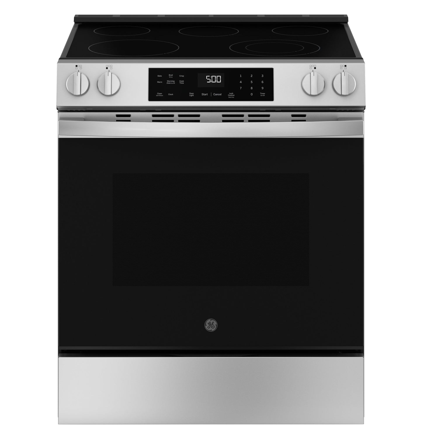 GE® 30" Slide-In Electric Range with Crisp Mode